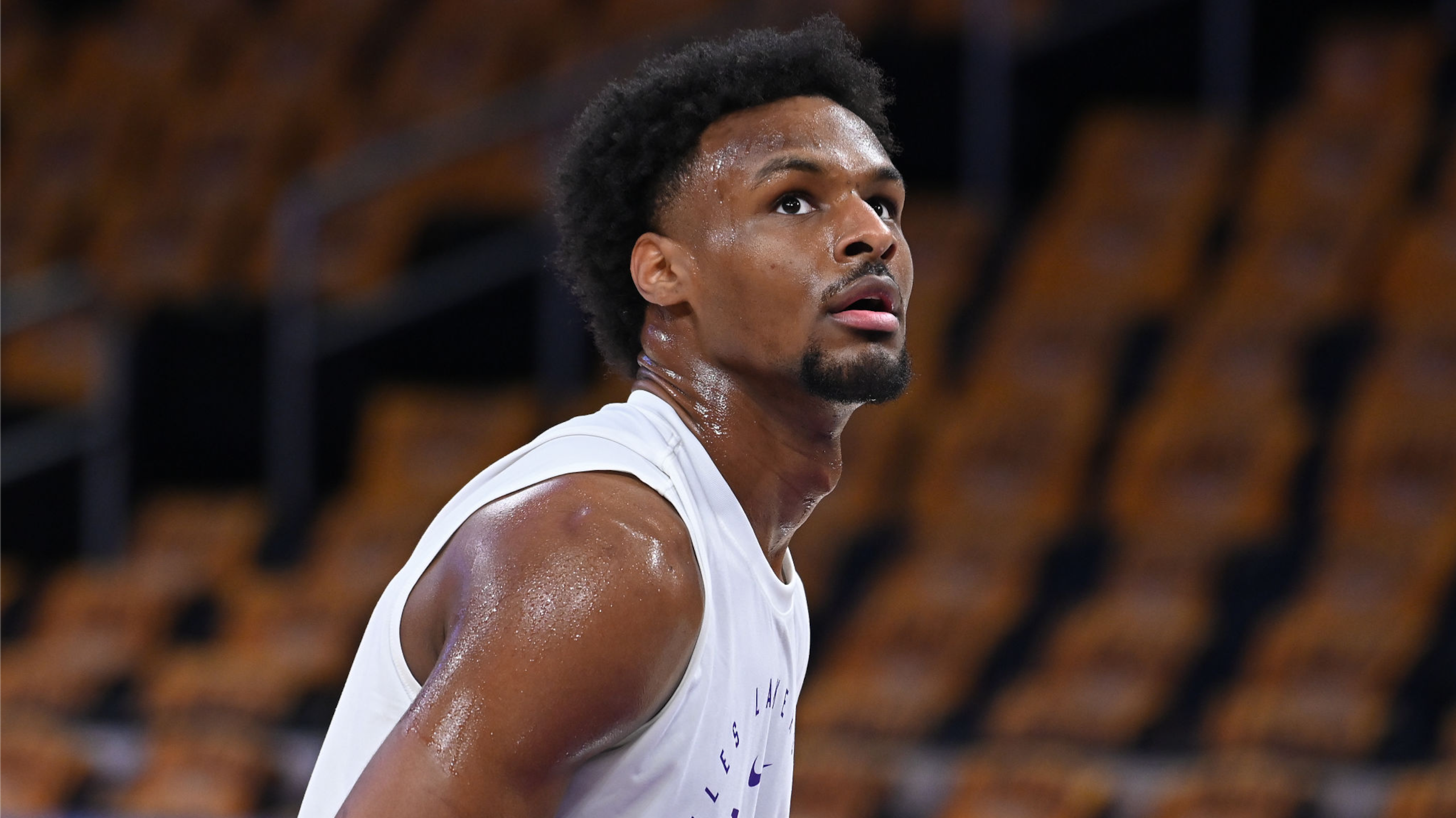 Bronny Talks Facing Flagg in SL Opener