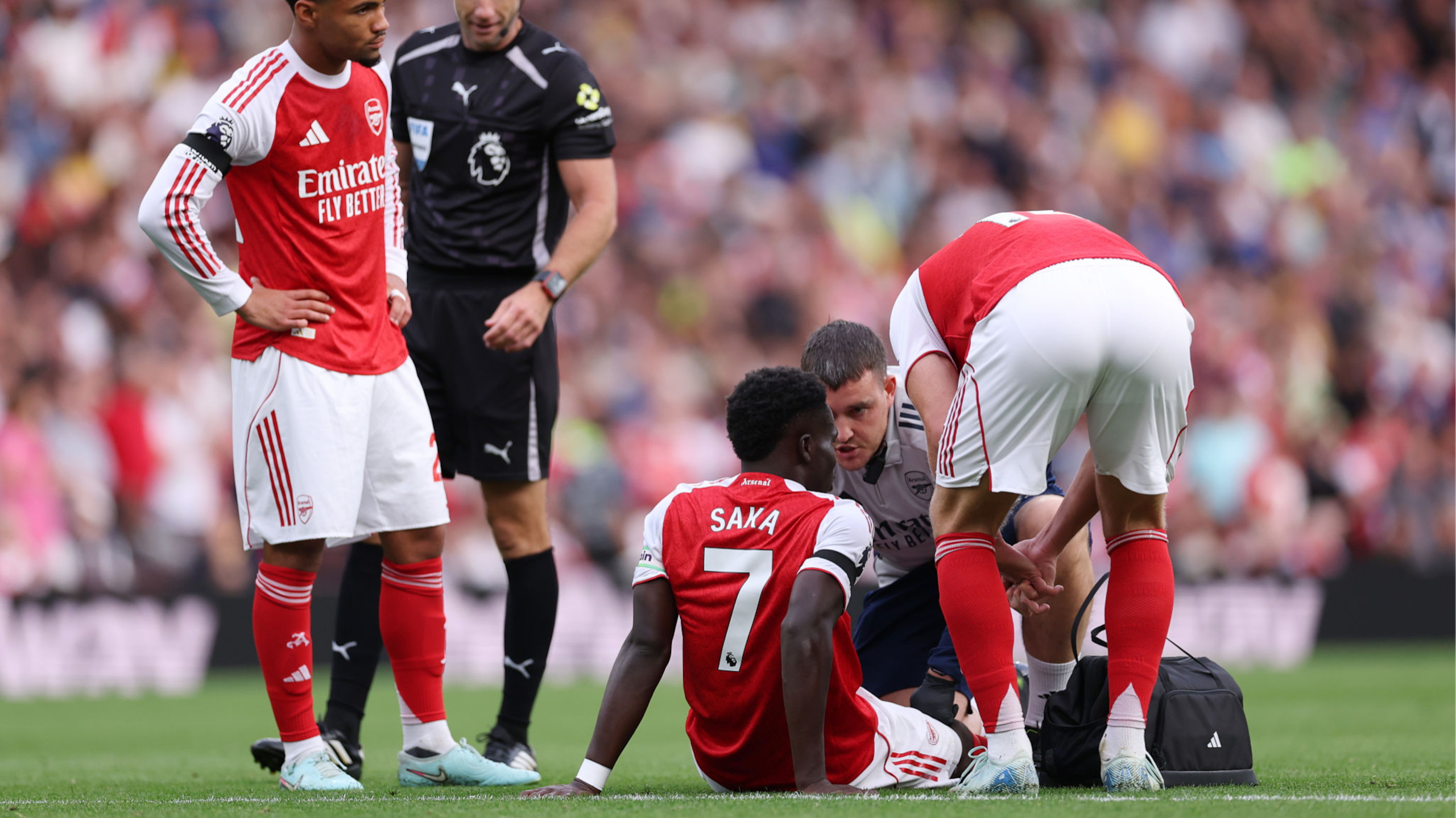 Saka Injury Not Serious