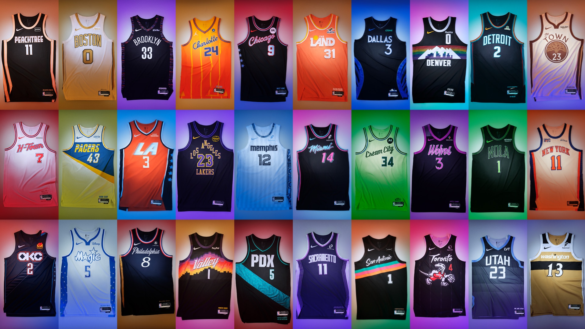 Every NBA City Edition Uni 🔥 Every NBA City Edition Uni 🔥