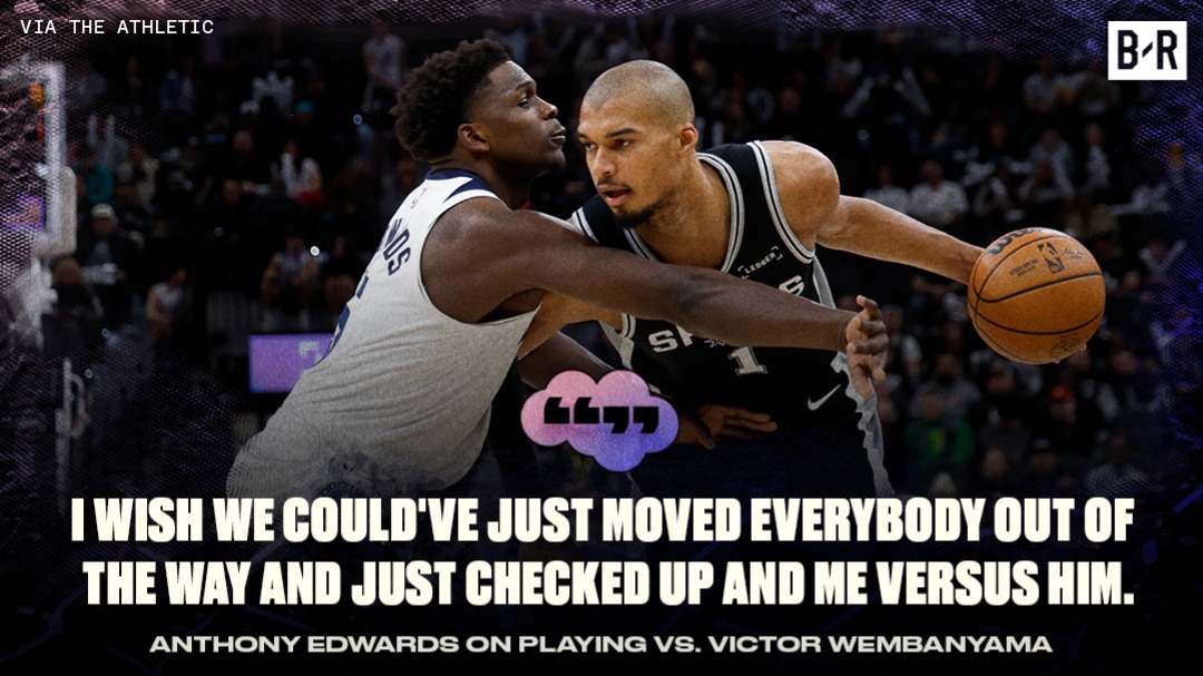 Ant Says He'd Beat Wemby 1-1🍿