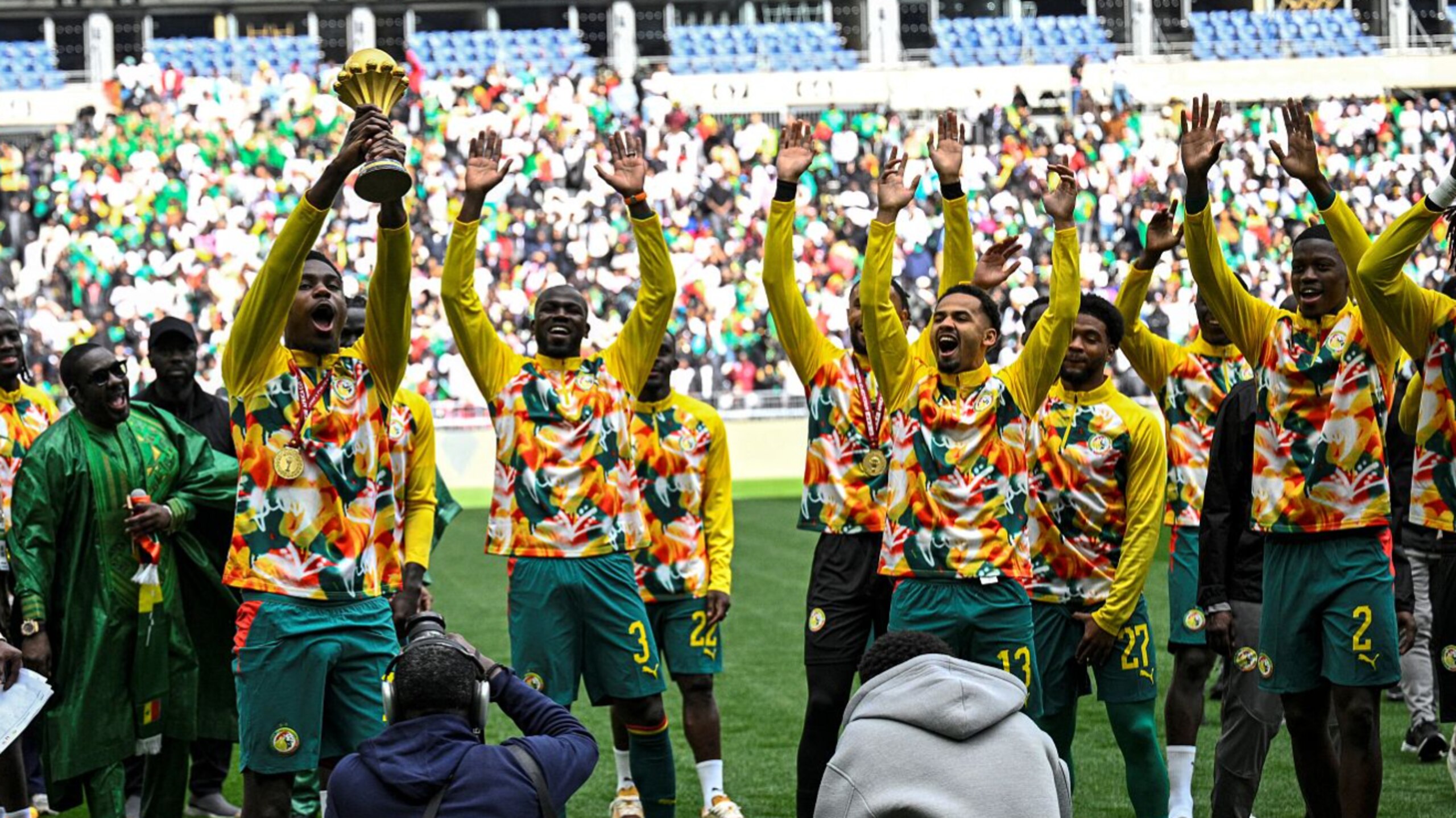 Senegal Parades Trophy 👀