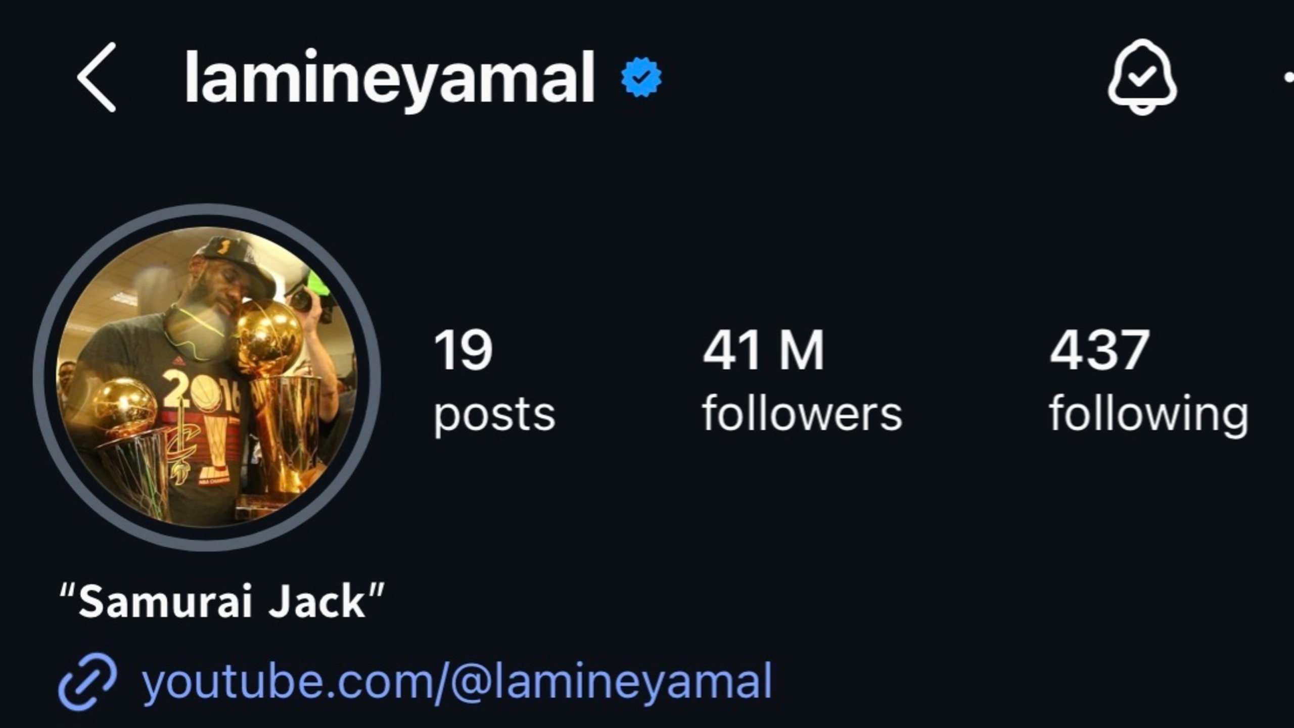 Lamine Channels LeBron 👀
