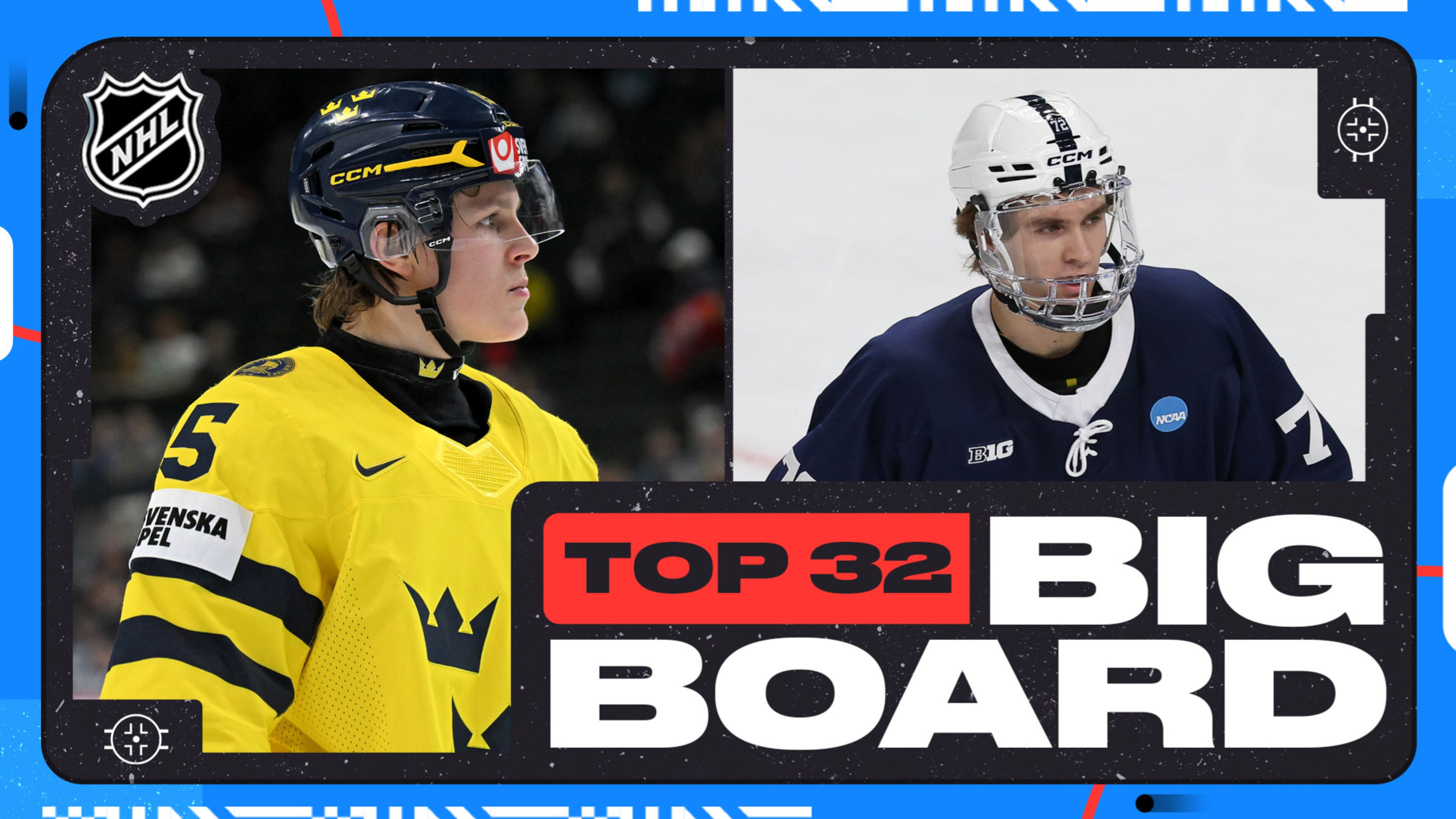 Updated NHL Draft Big Board 🗒️
