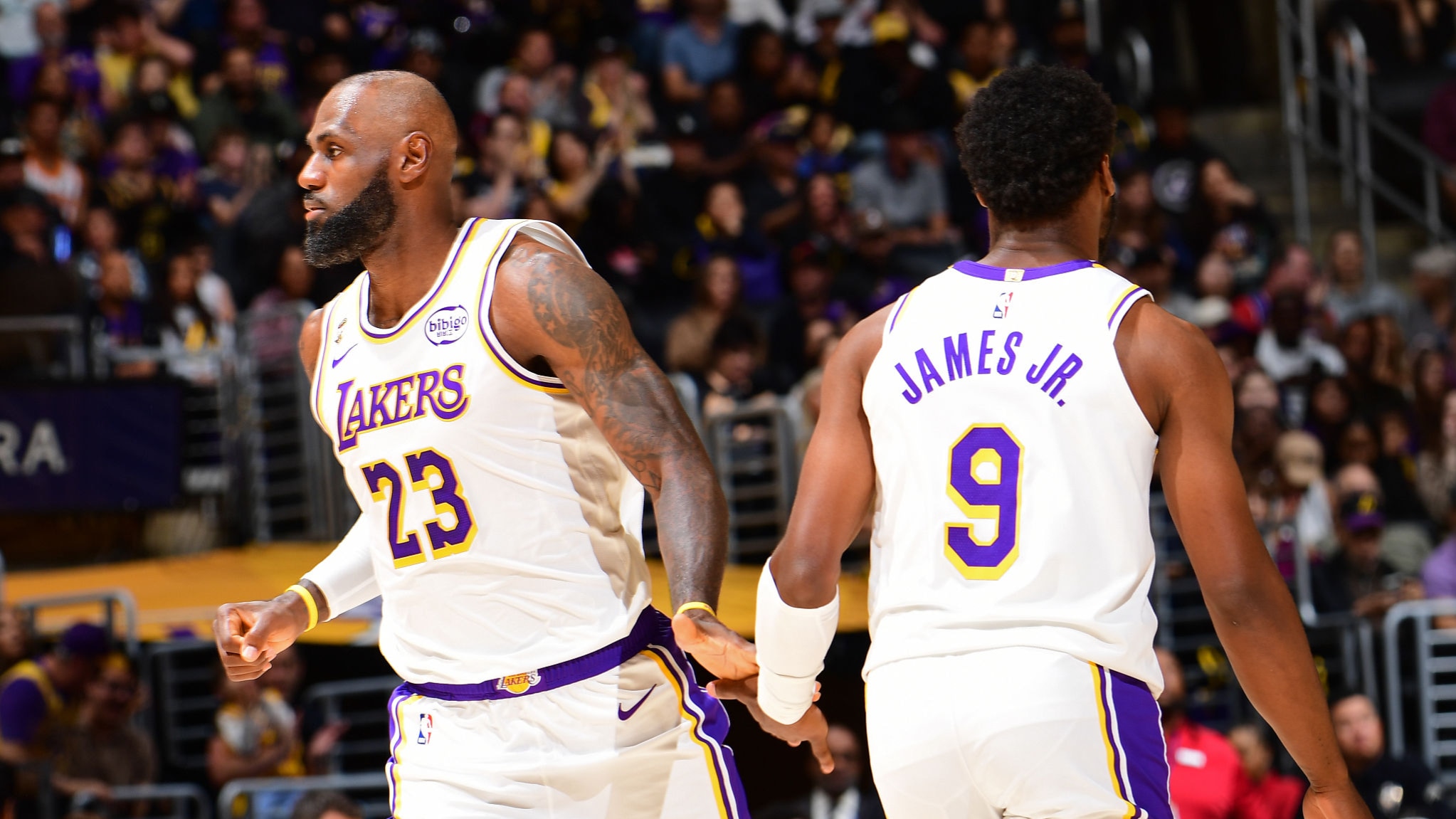 Bronny Hypes LBJ's Leadership