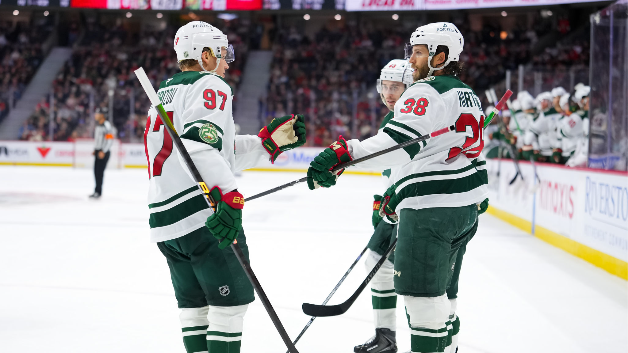 Wild's Stars Turn It On in Game 1