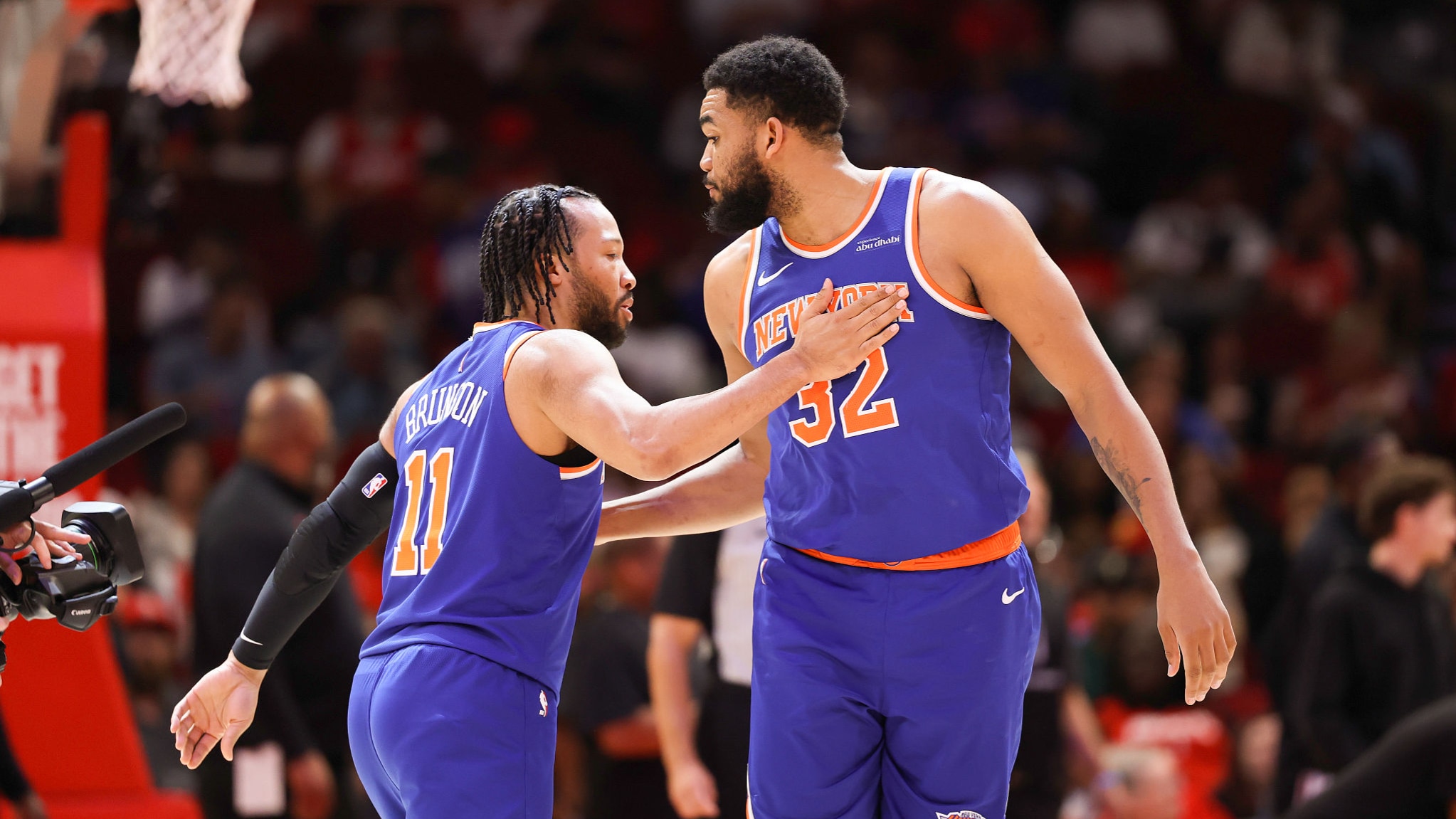 Brunson Takes Shot at Hart 🤣