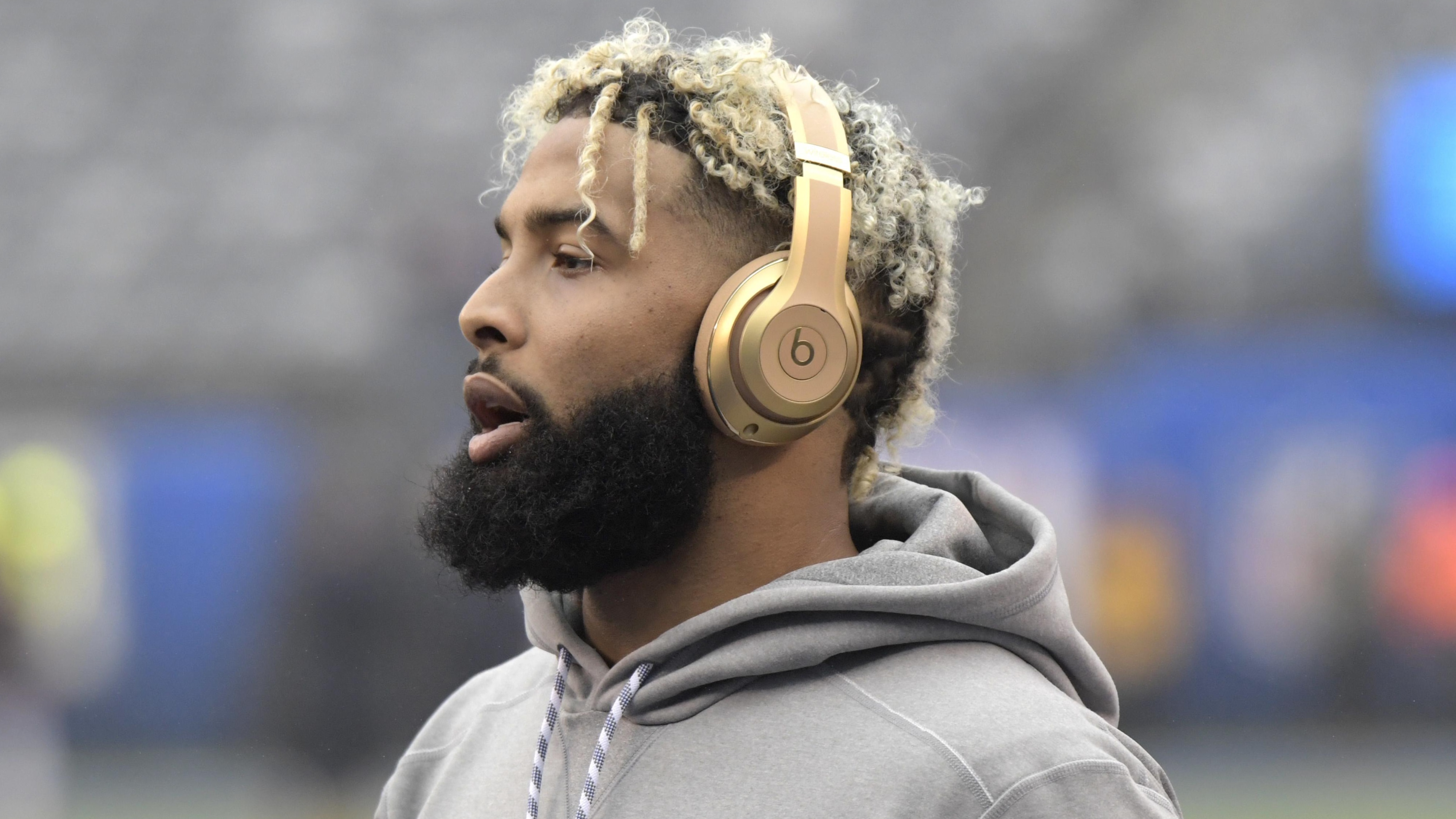 Buzz: OBJ Visits Giants