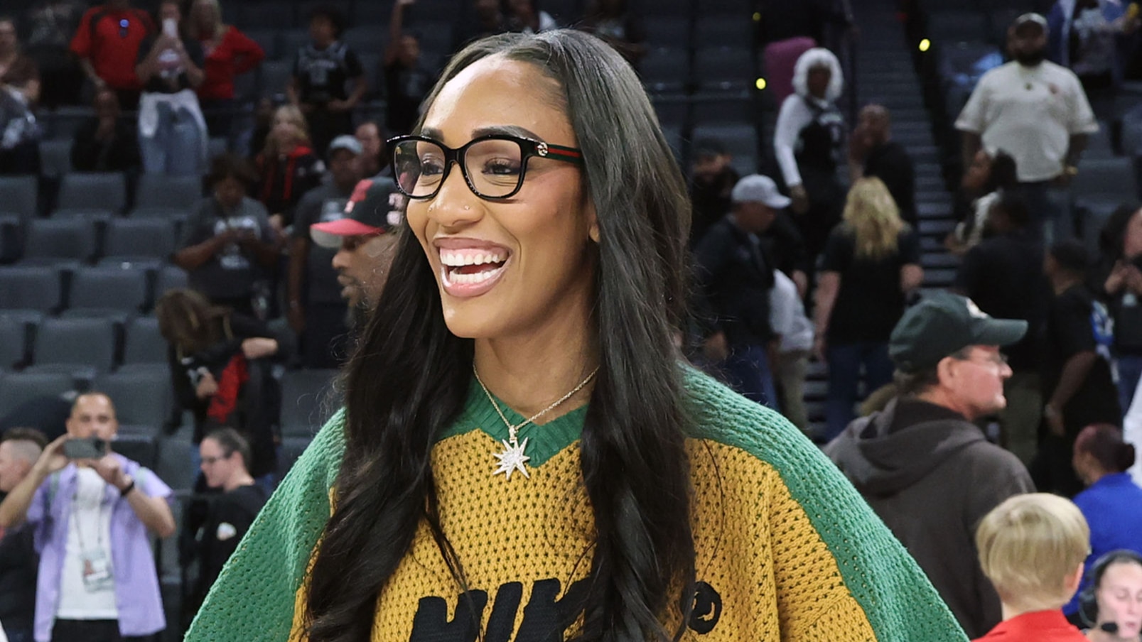 A'ja's Latest Media Day Hairstyle 👀