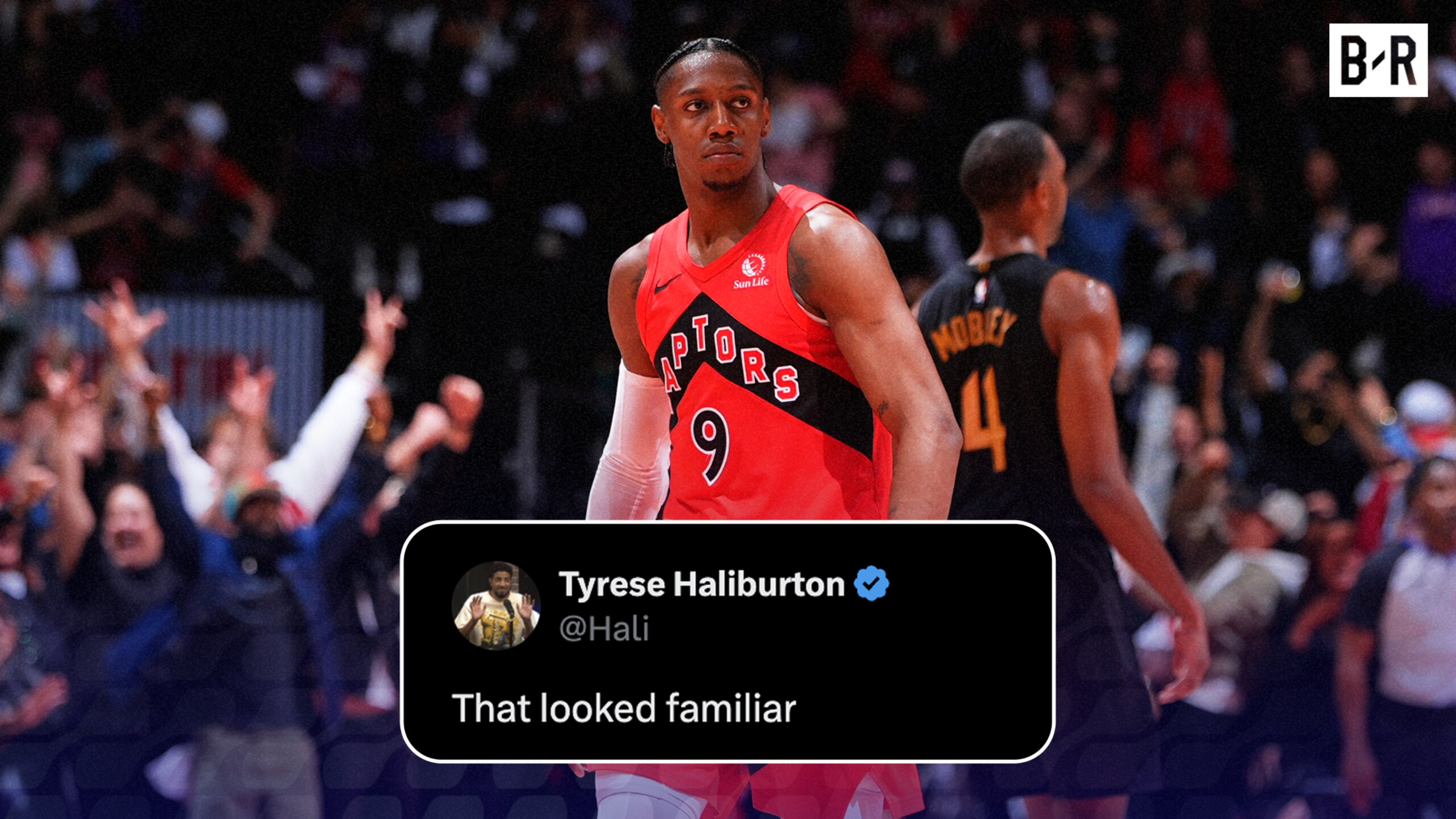 Hali's Post on Raptors Shot 😉