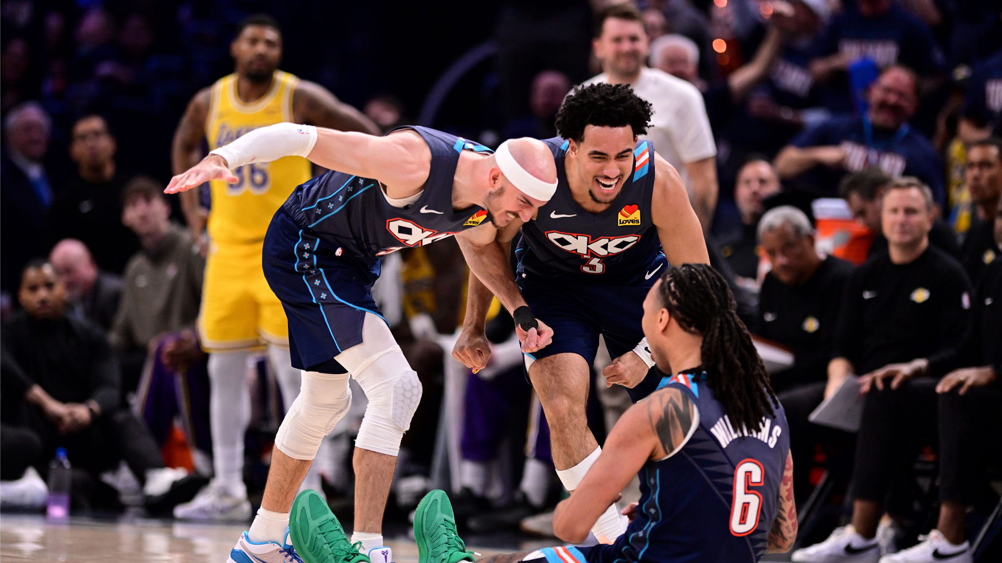 Los Angeles Lakers v Oklahoma City Thunder - Game Two