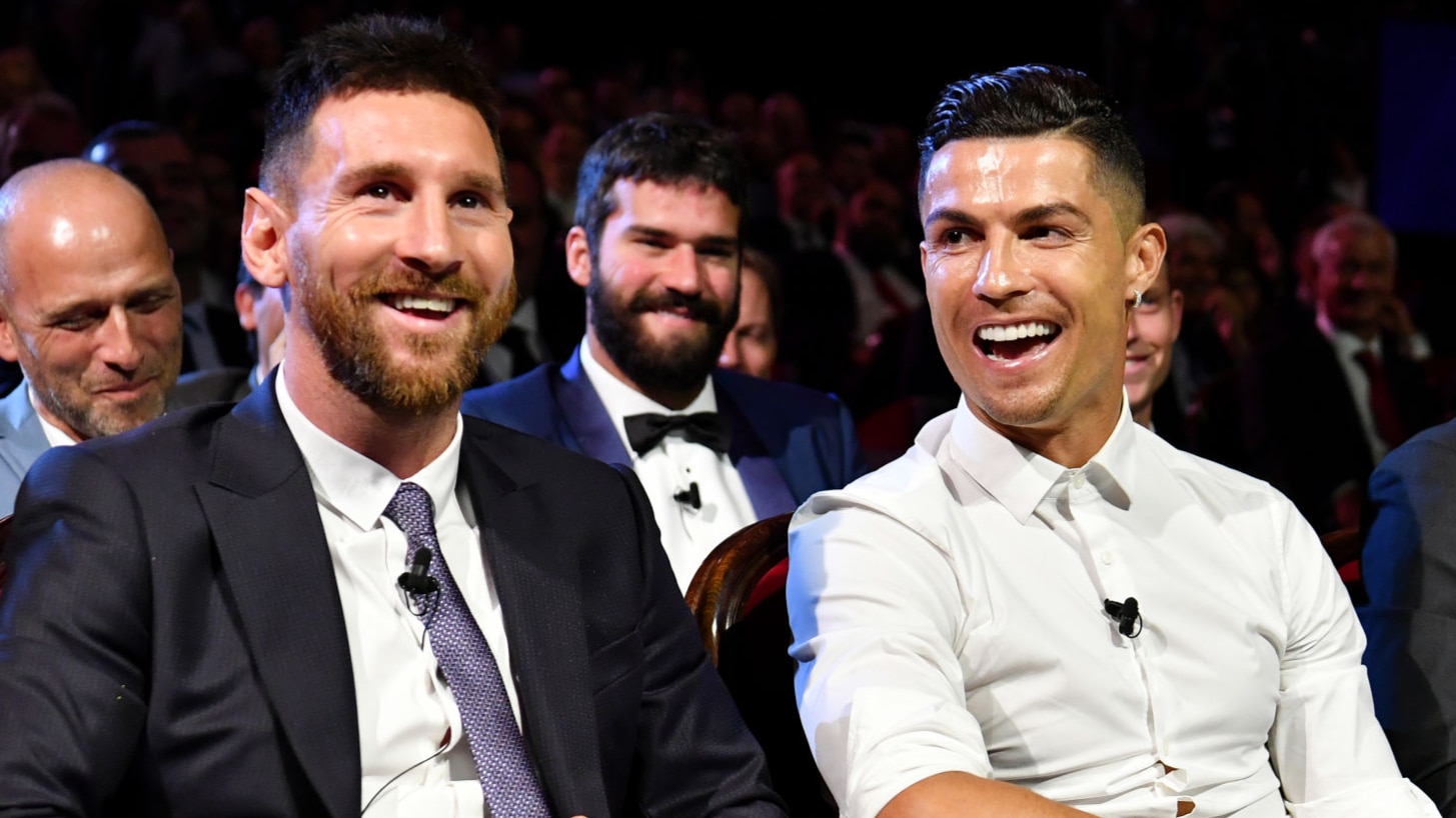Messi on Ronaldo Comps 🐐🐐