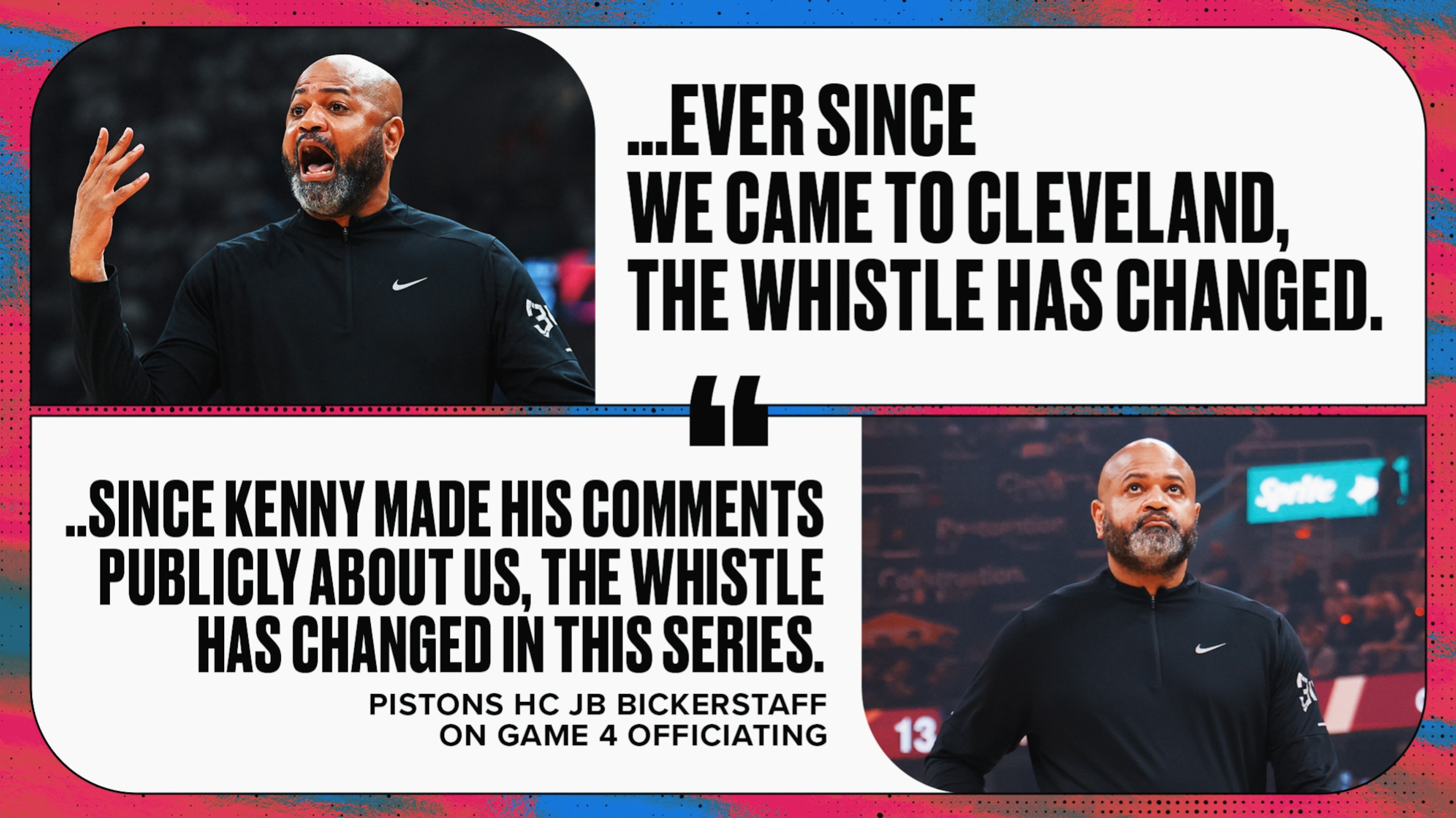 JB Bickerstaff Rips Game 4 Refs 😡