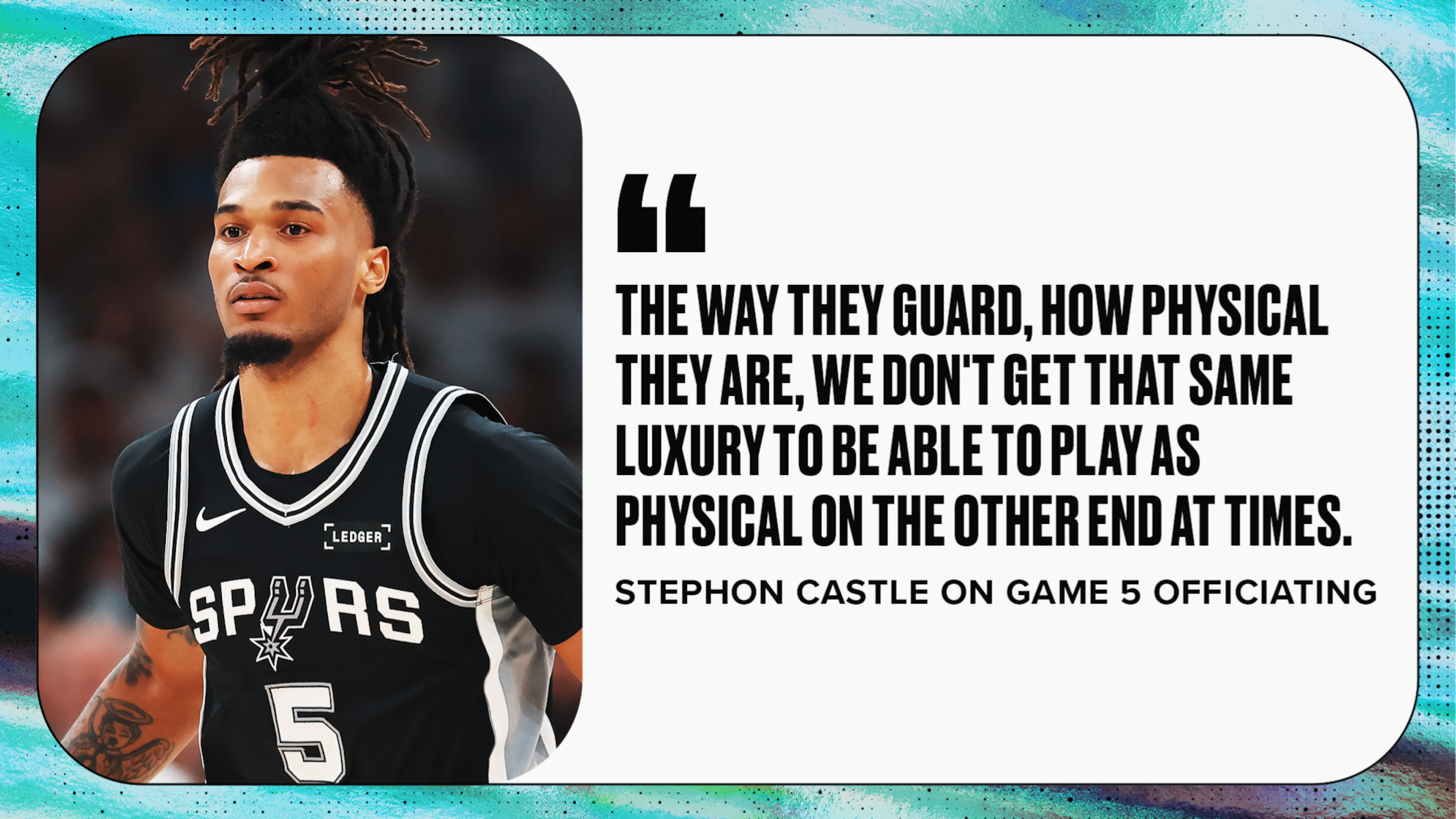 Castle Calls Out Game 5 Refs 🫵