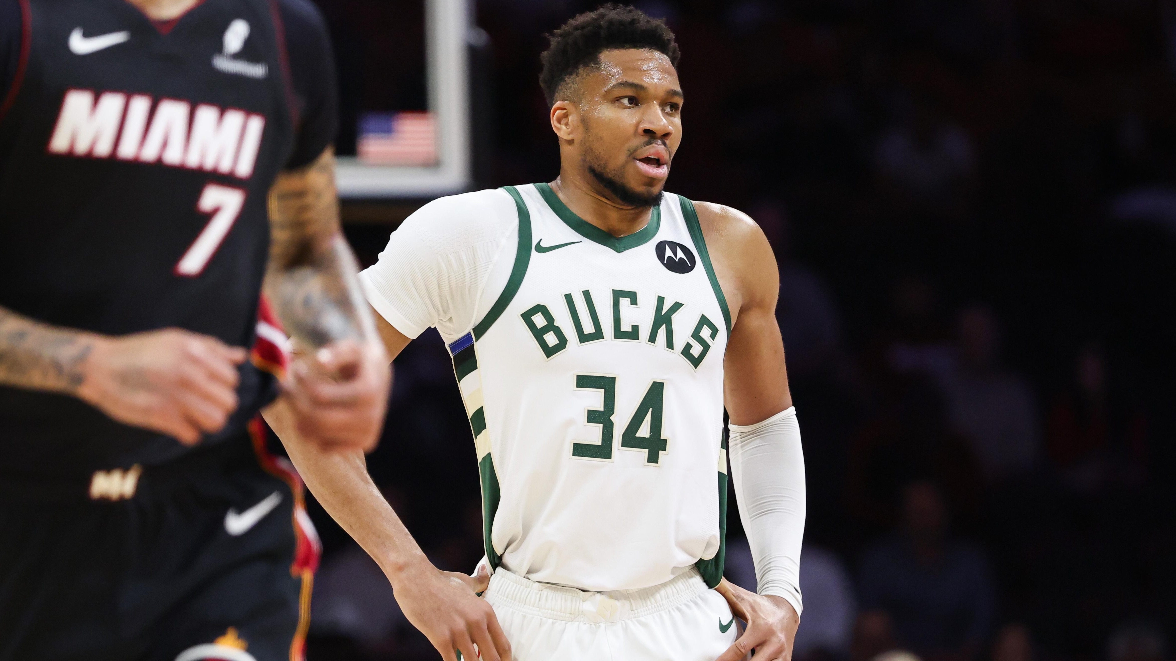 Milwaukee Bucks v Miami Heat