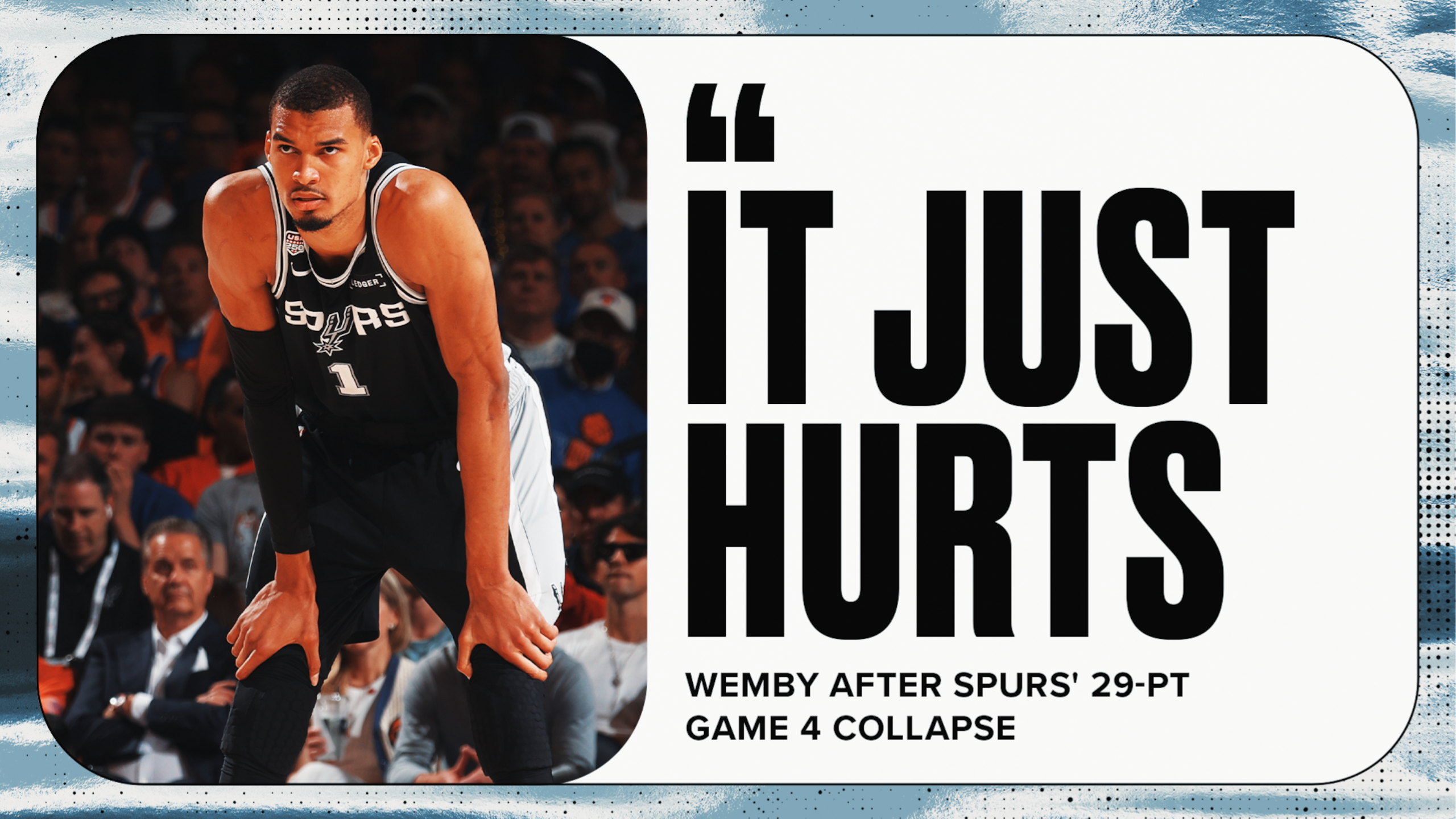 Wemby on Game 4 Collapse 😕 Wemby on Game 4 Collapse 😕