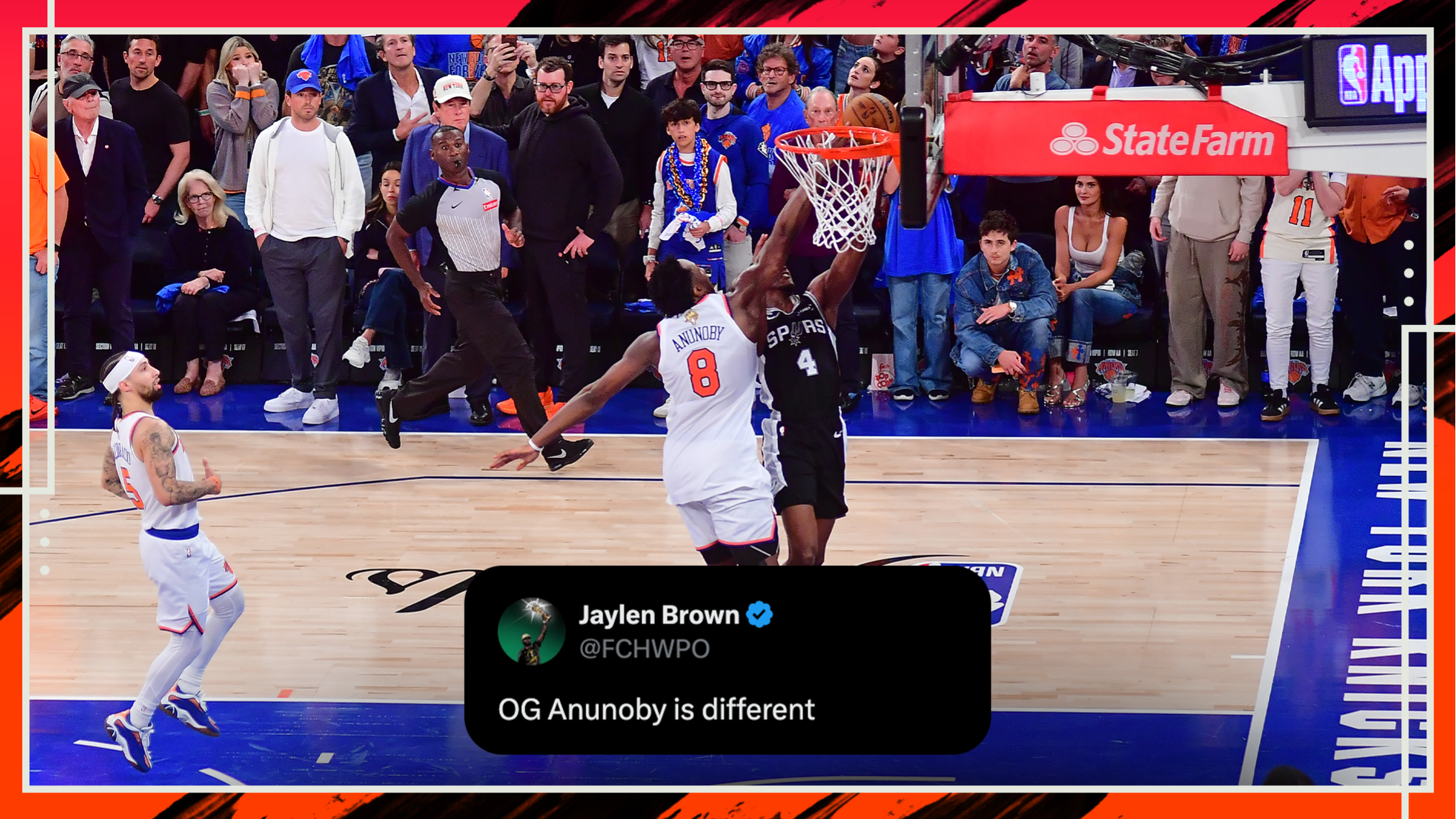 Jaylen Brown Shouts Out OG 🫡