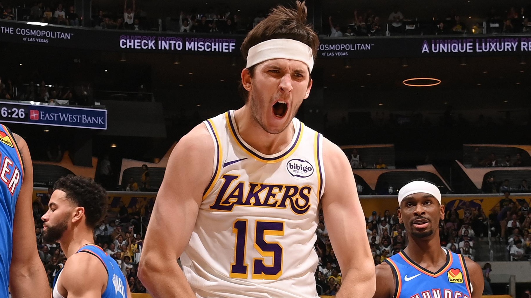 Oklahoma City Thunder v Los Angeles Lakers - Game Three