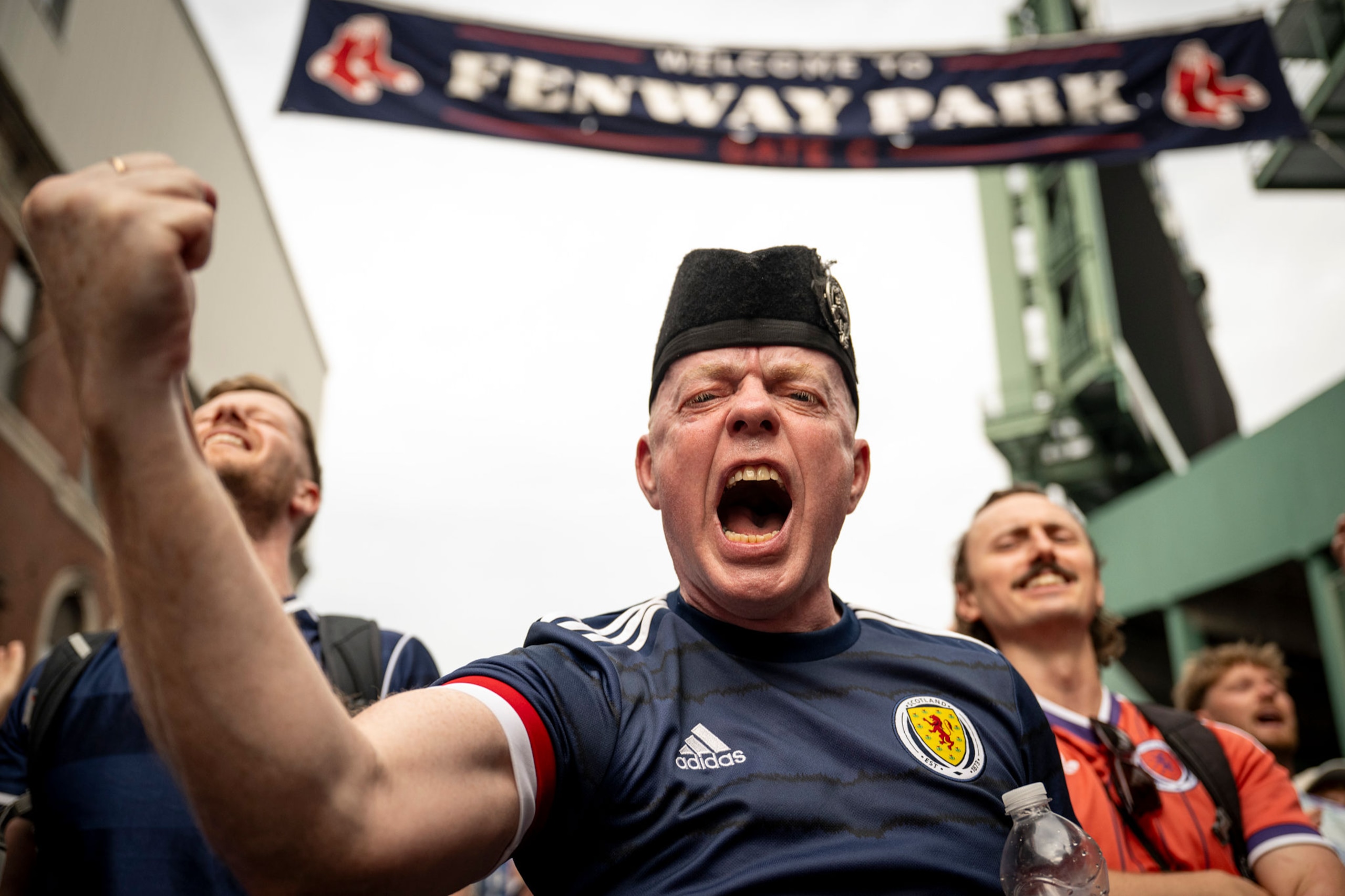 Tartan Army Invades Fenway 👀
