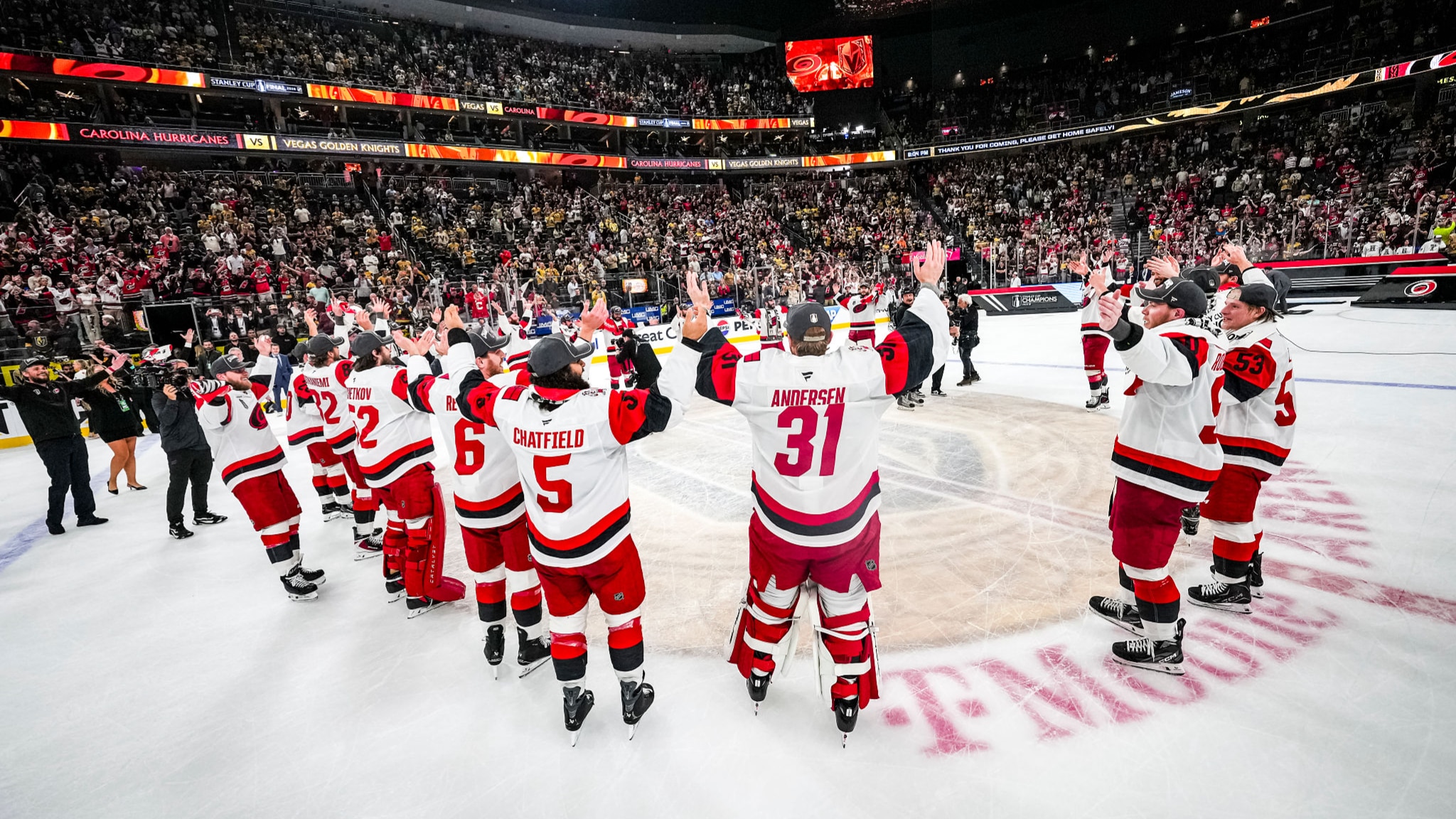 Stanley Cup Final: Carolina Hurricanes v Vegas Golden Knights - Game Six