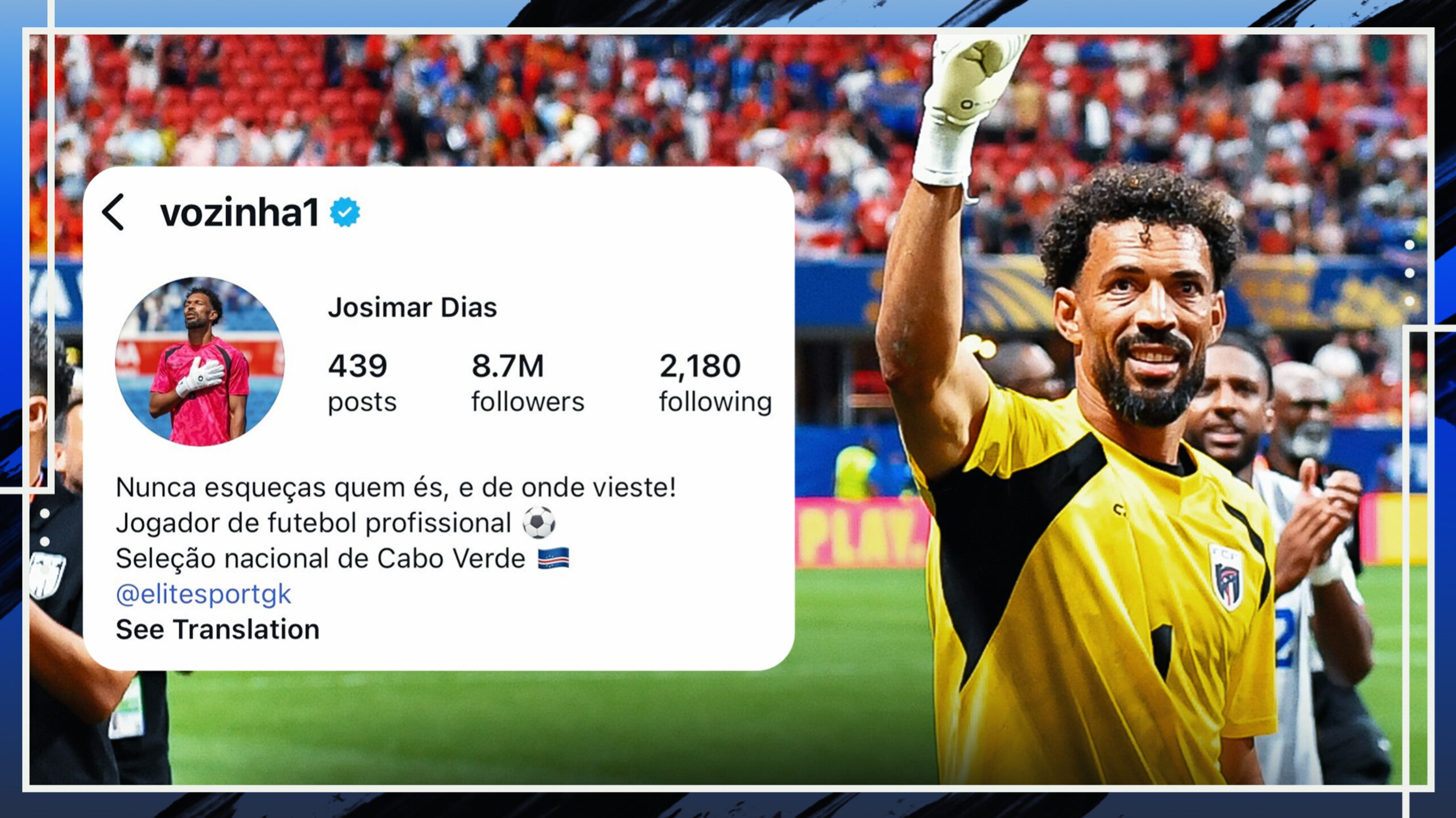 Cabo Verde's Viral Goalie 🔥