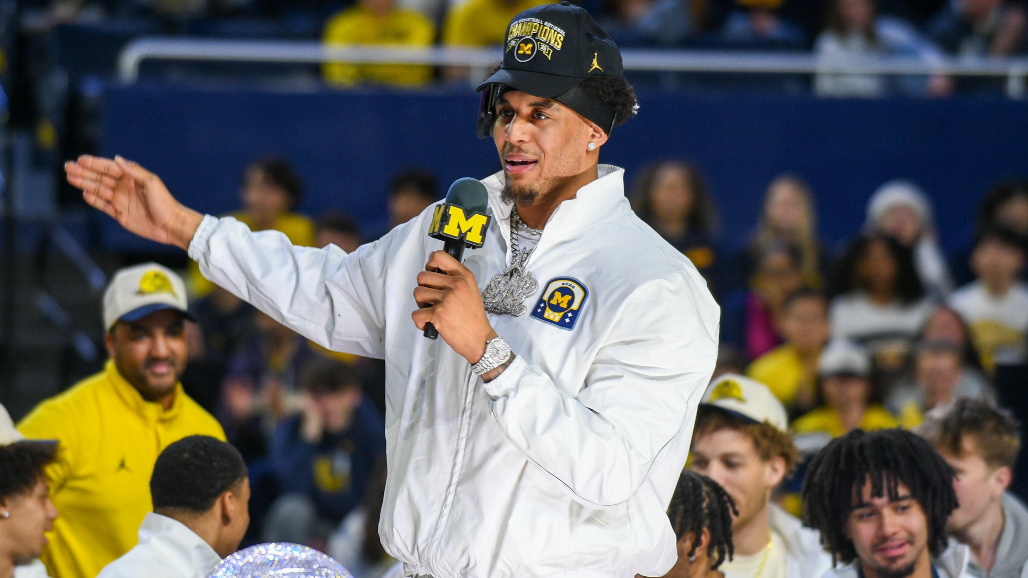 Michigan Men's Basketball Celebrates National Championship