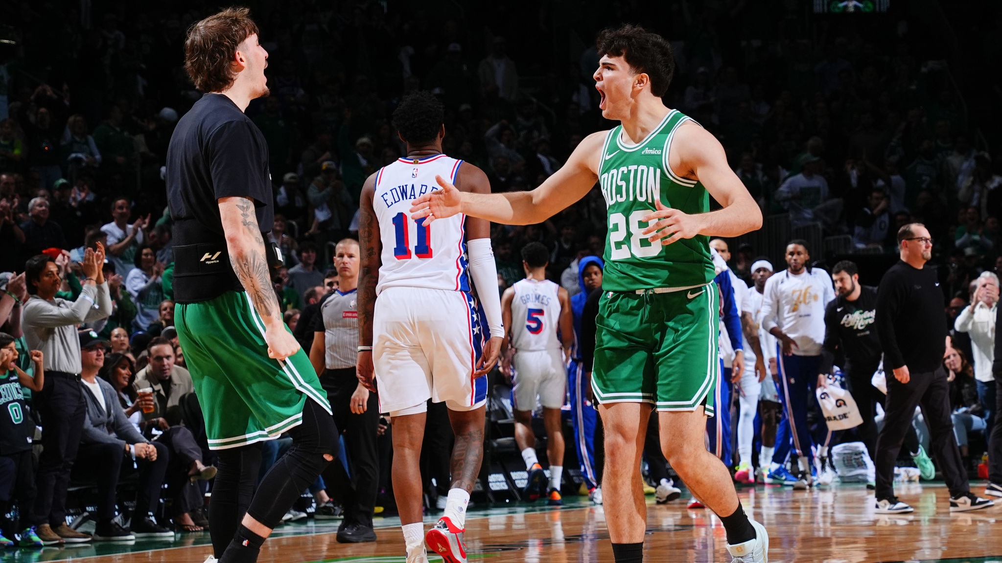Philadelphia 76ers v Boston Celtics - Game Seven