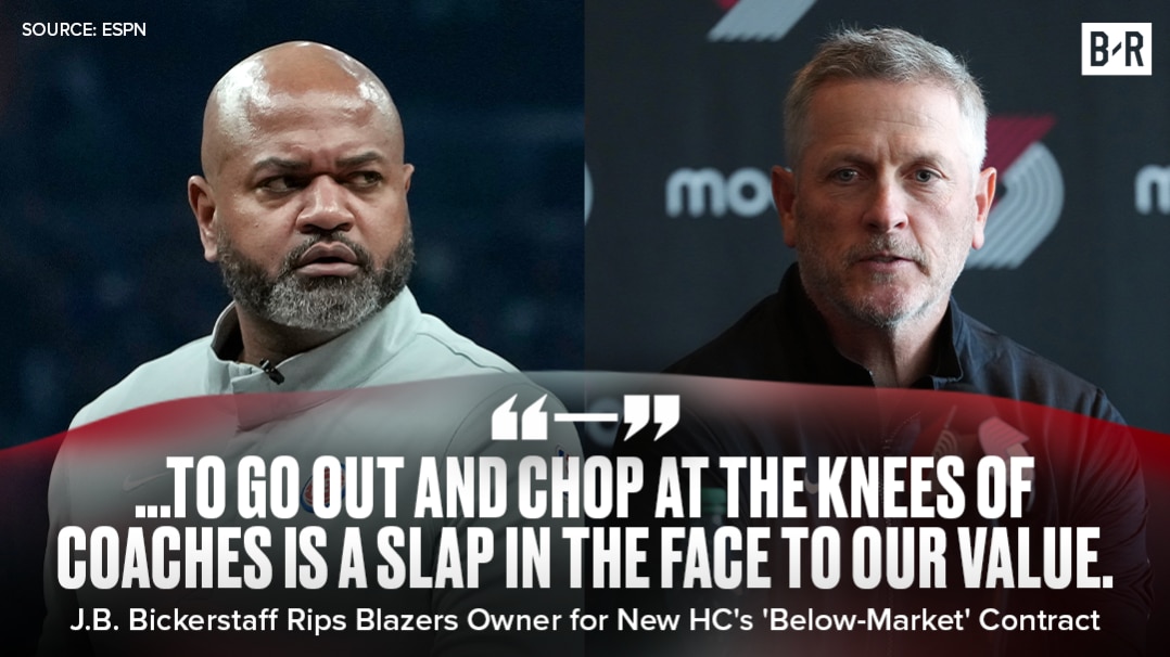 J.B. Bickerstaff RIPS Blazers 🫵