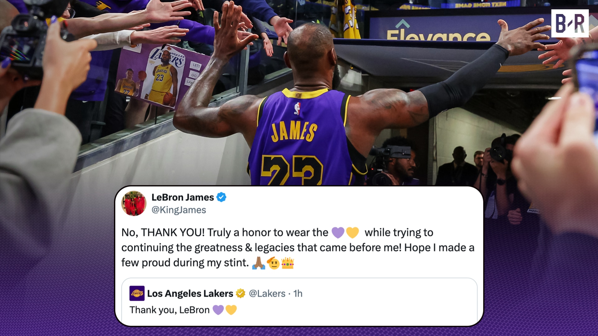 LeBron's Lakers Post 🙏