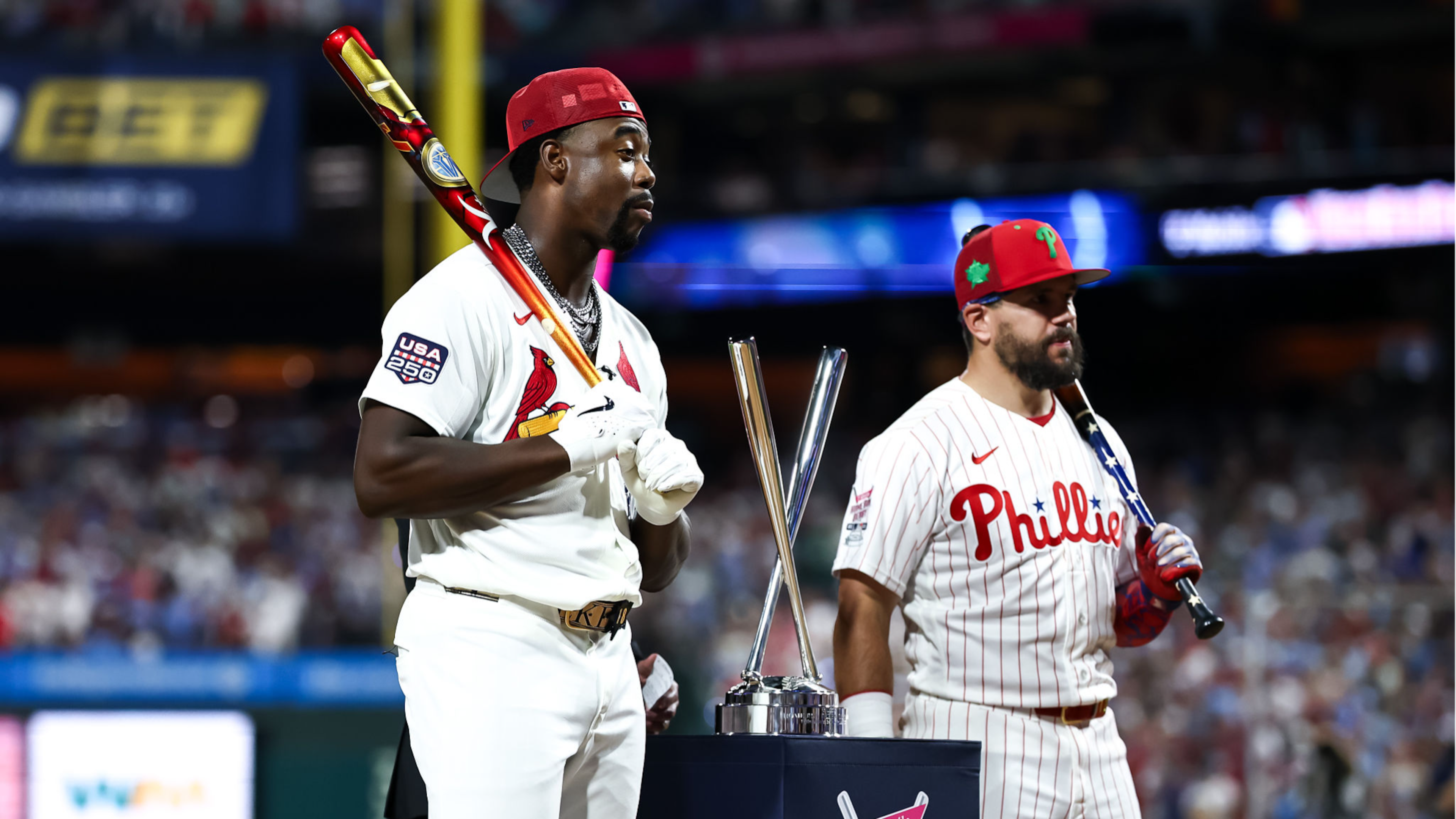 Walker Beats Schwarber in HR Derby 😮