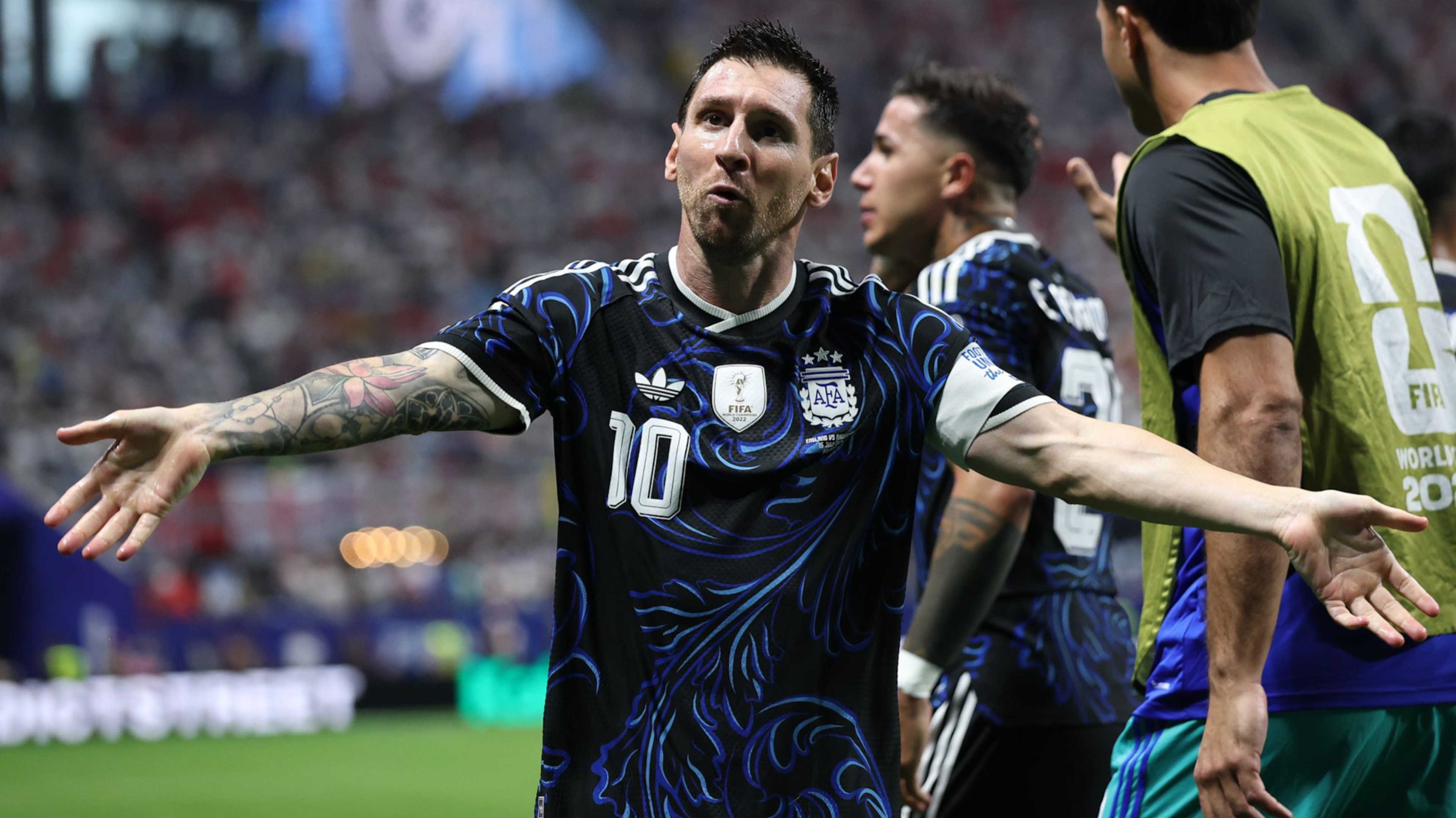 U.S.-ATLANTA-FOOTBALL-FIFA WORLD CUP-SEMIFINAL-ARG VS ENG