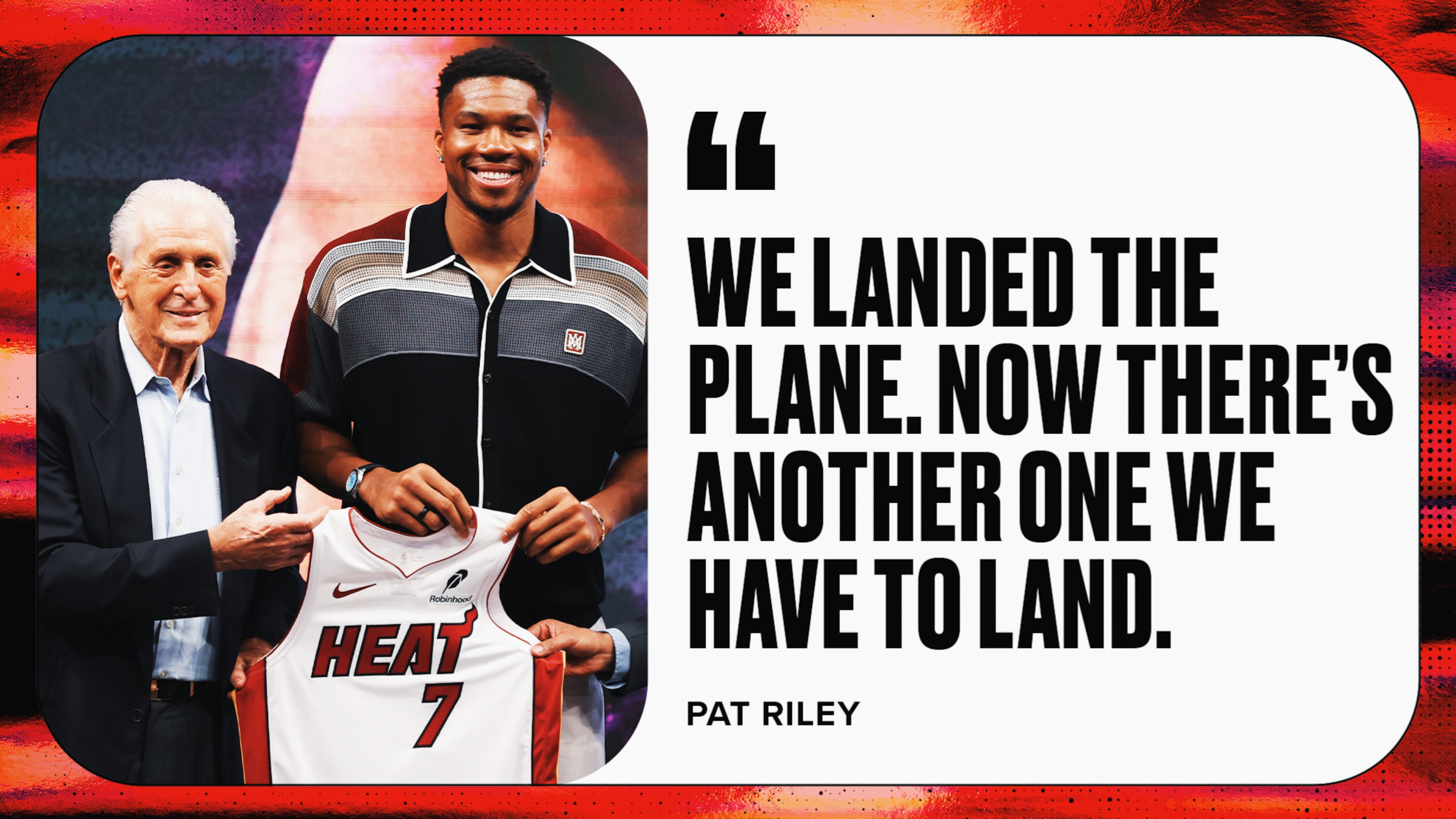 Pat Riley Teases Next Move 🛬