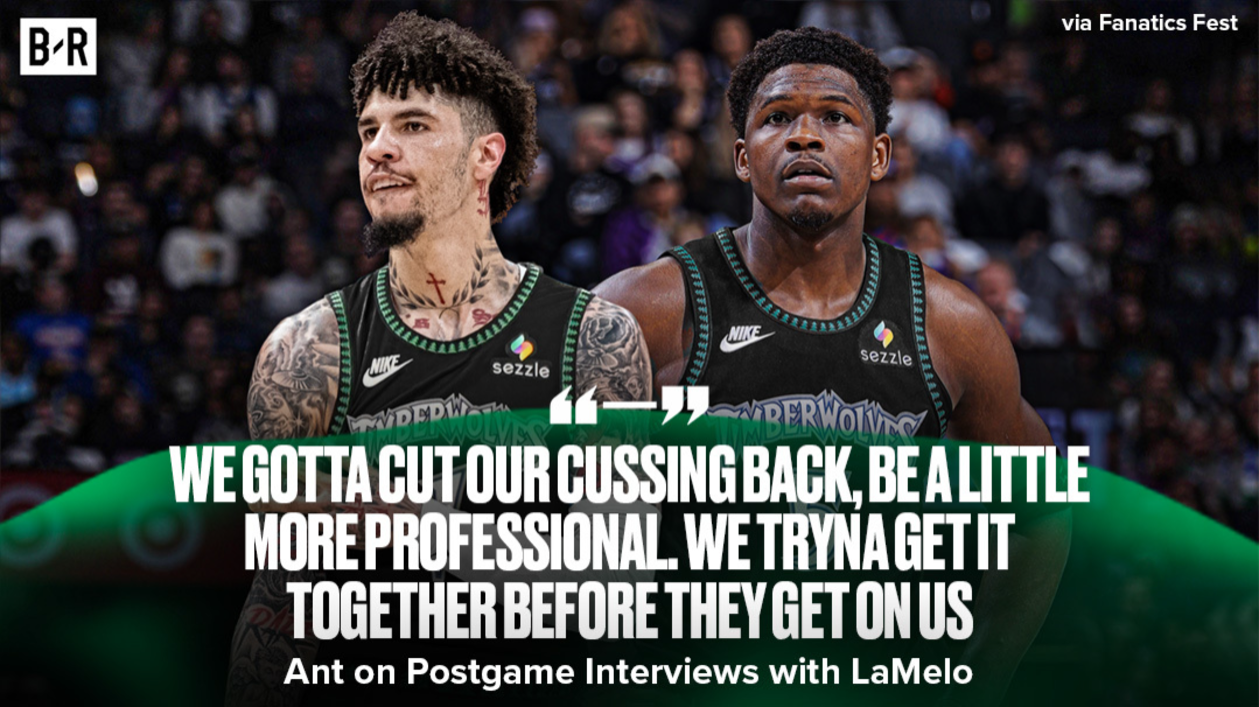 Ant Makes Plea To LaMelo 😅