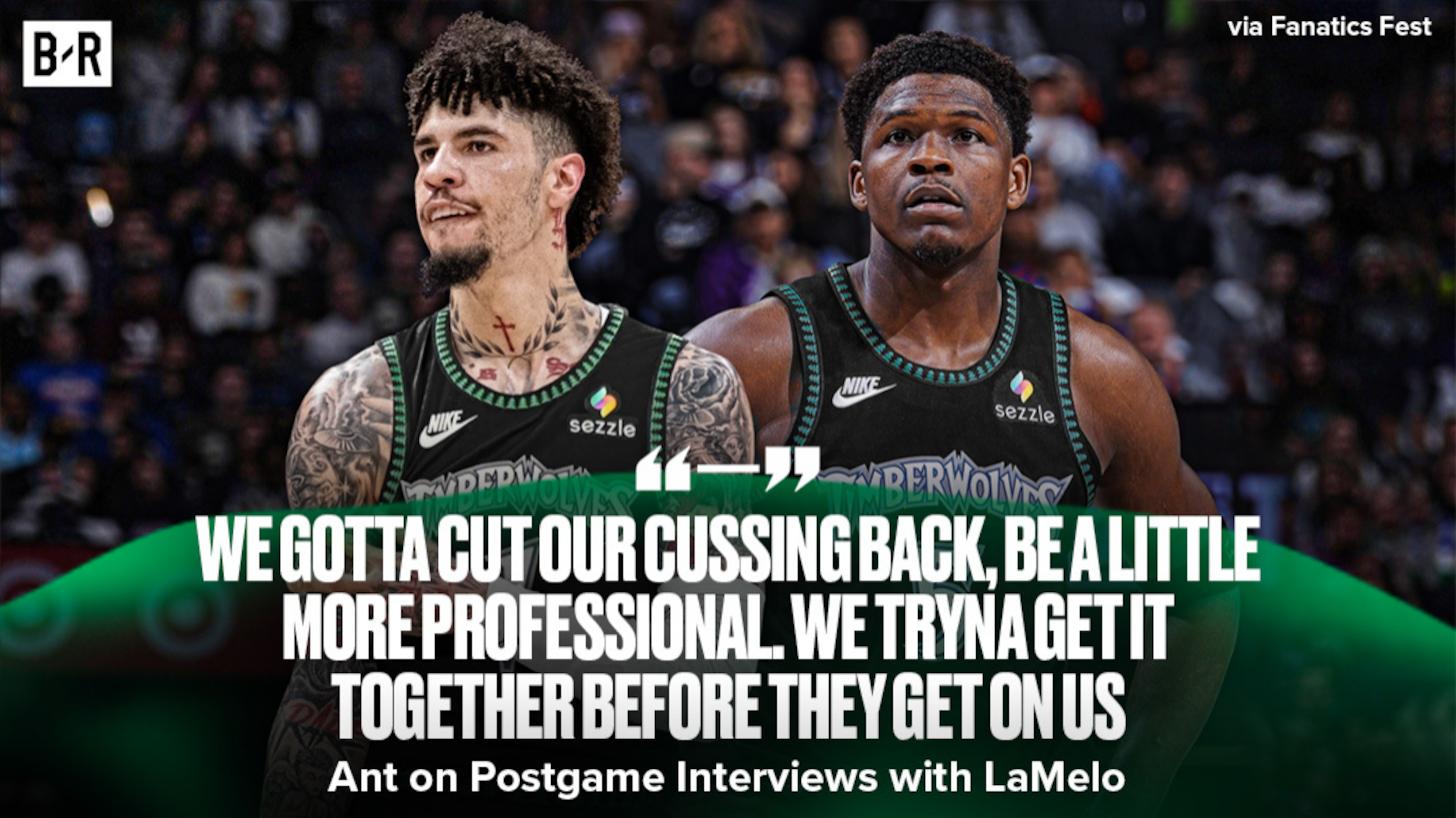 Ant Makes Plea To LaMelo 😅