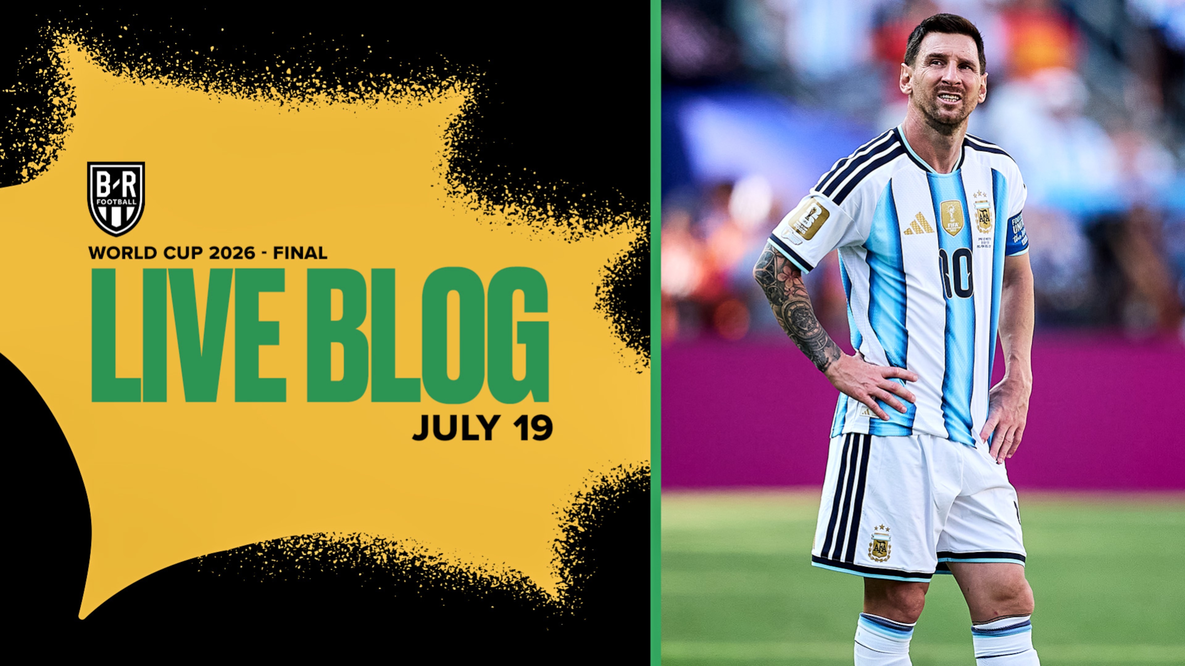 World Cup Final LIVE Blog 🤩 World Cup Final LIVE Blog 🤩