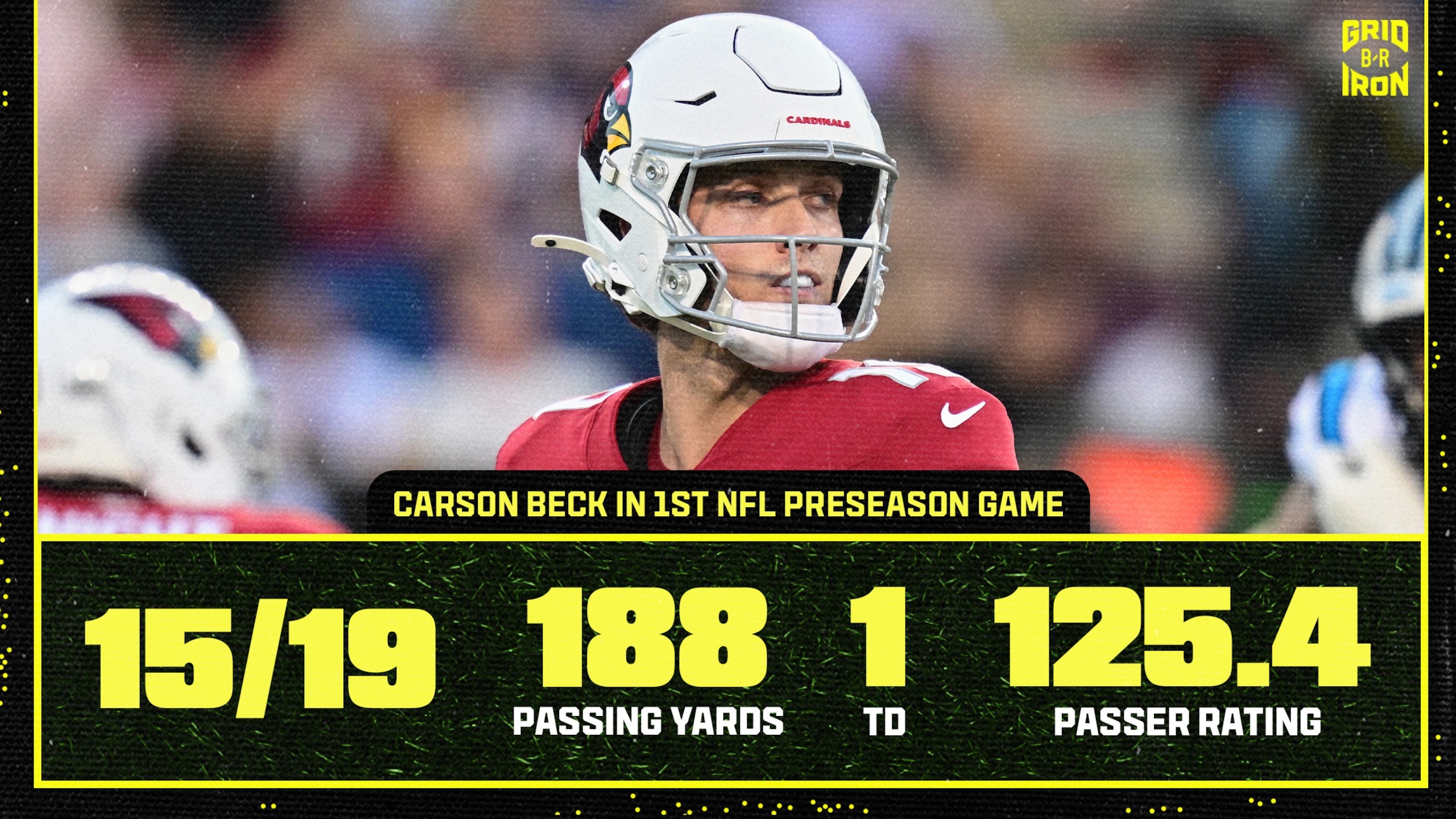 Carson Beck's Stats in Game 1 👀