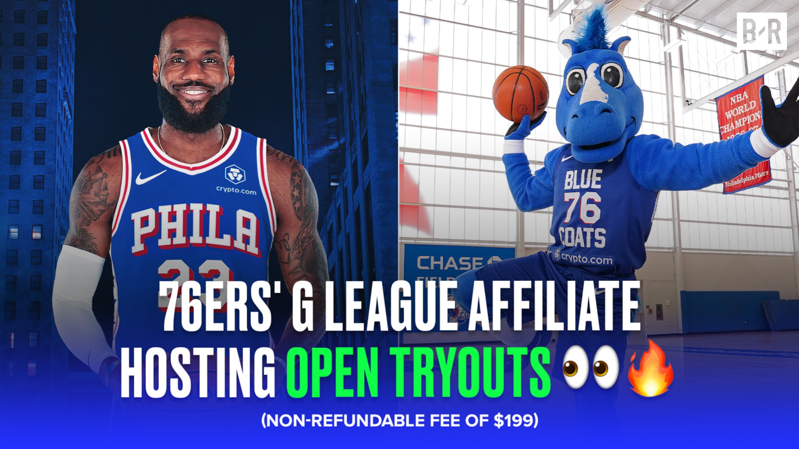 76ers Affiliate's Open Tryouts 😂