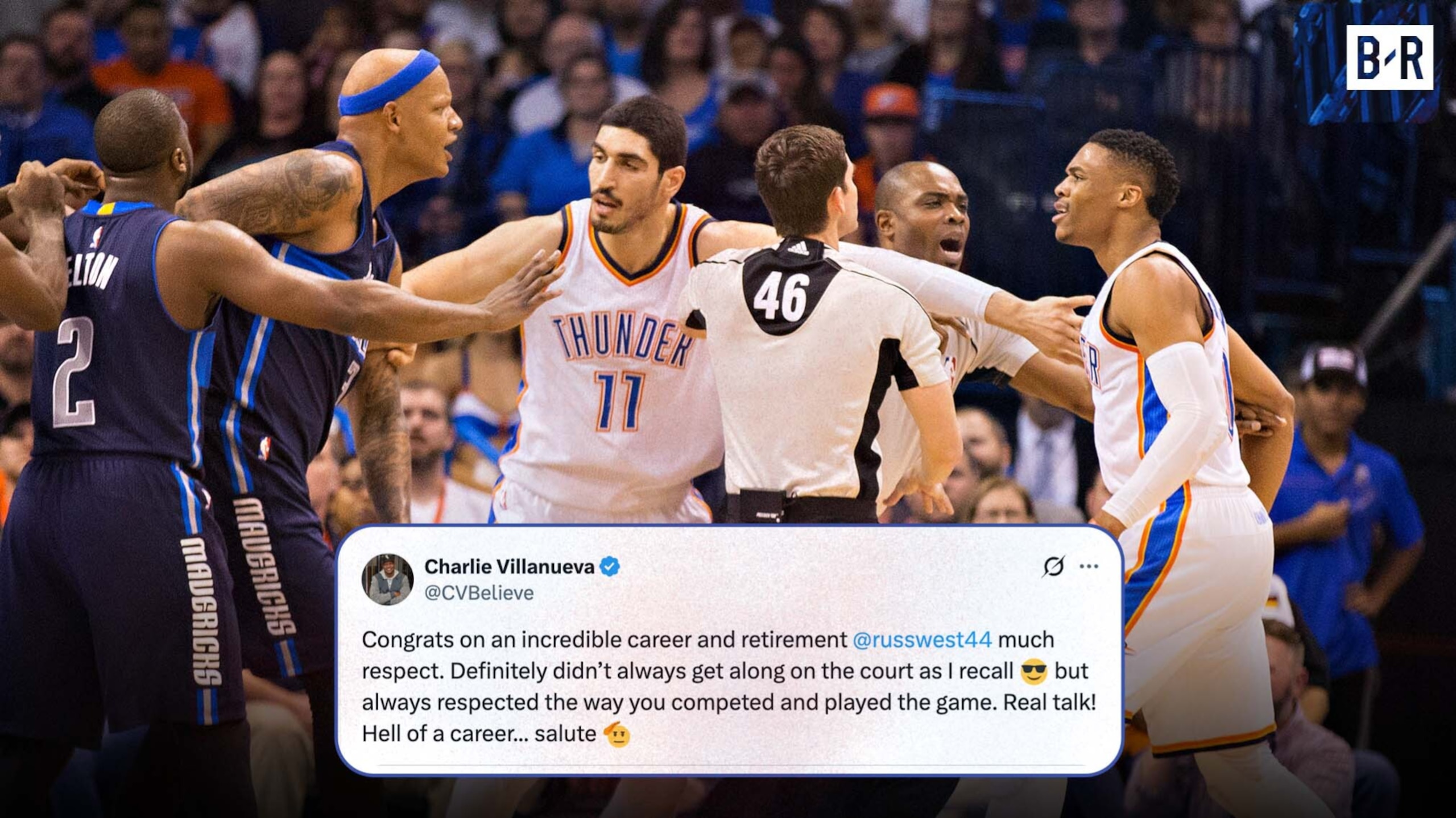 Rival's Hilarious Russ Tribute