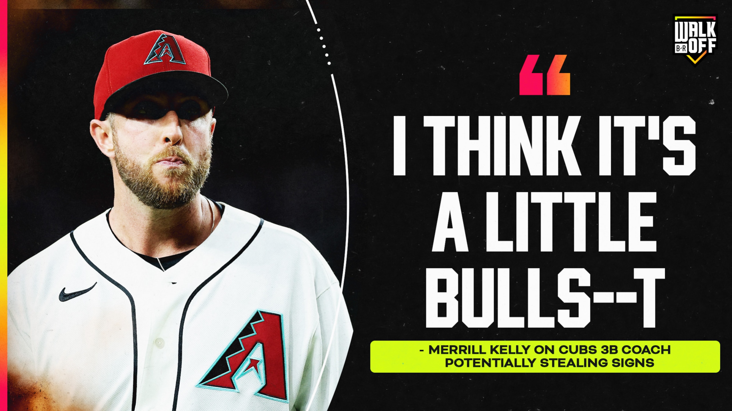 D-Backs SP Rips Cubs Coach 😠