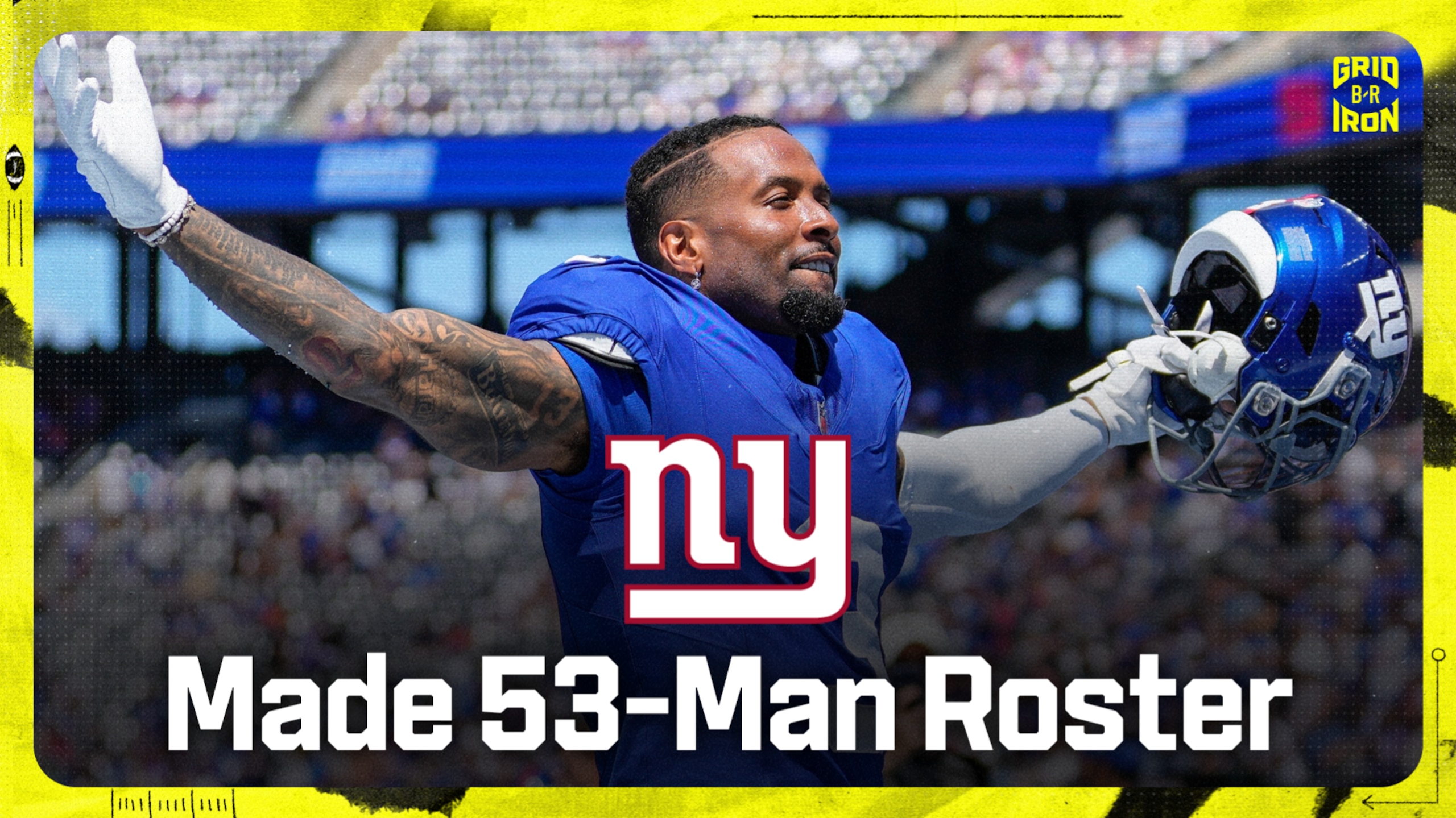 OBJ Makes Giants Roster