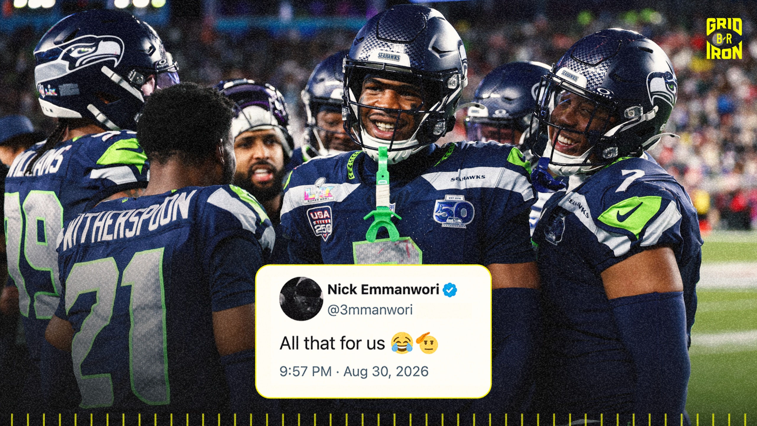 Seahawks Safety Trolls Rams 💀