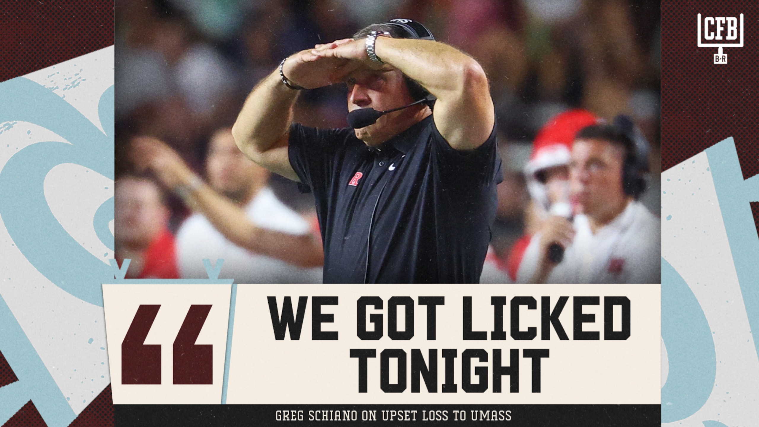 Rutgers HC's Viral Quote 🤔