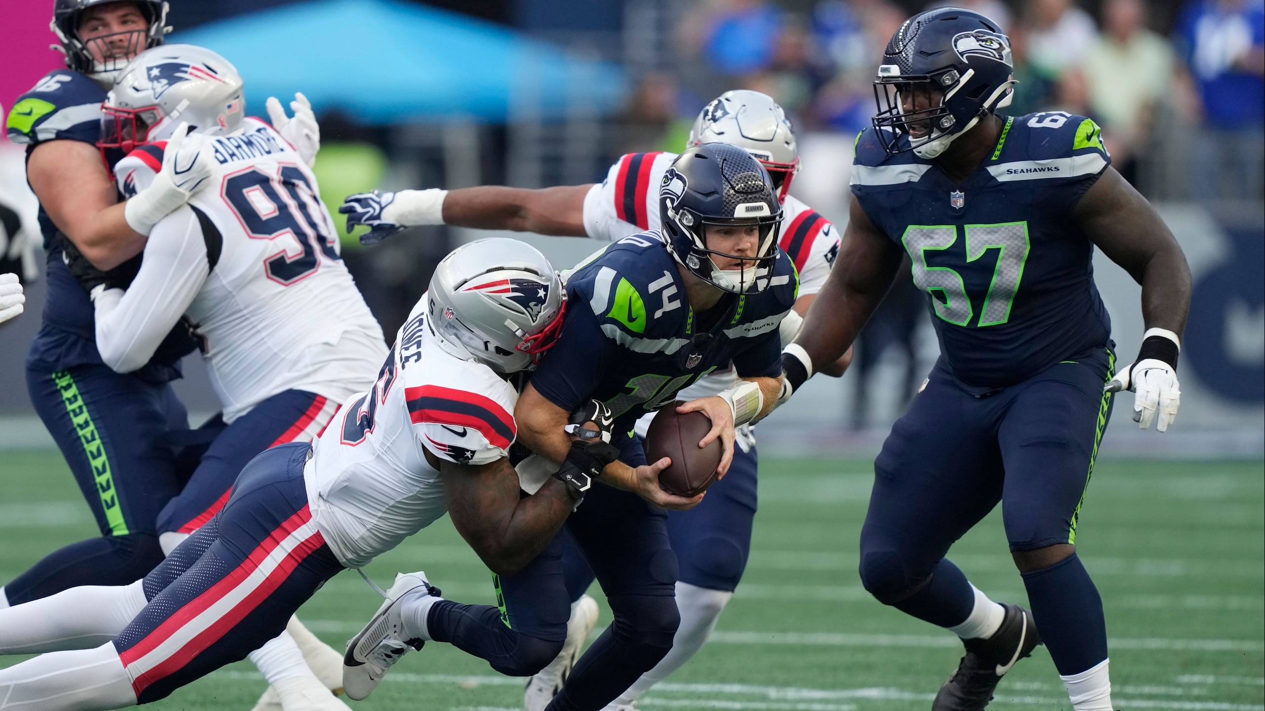 Patriots Seahawks Football