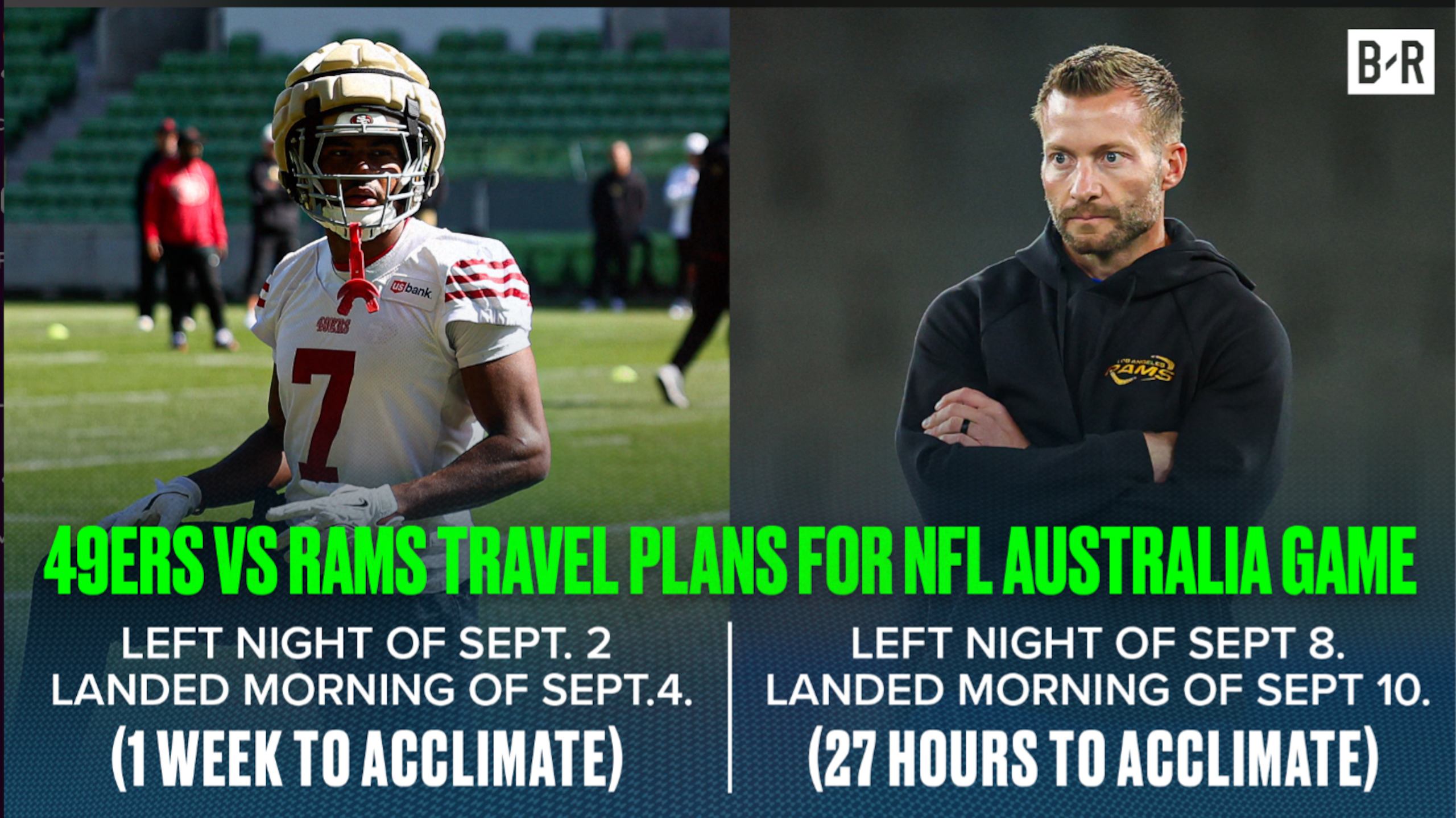49ers vs. Rams Travel Plans 👀