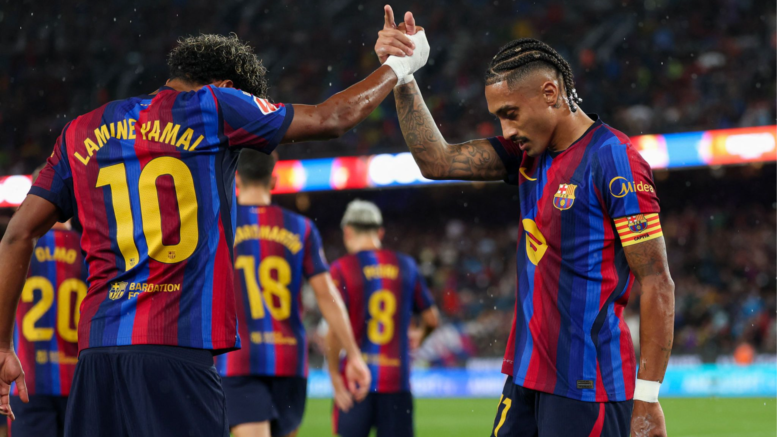 Raphinha Hatty as Barça Scores SEVEN(!) Raphinha Hatty as Barça Scores SEVEN(!)