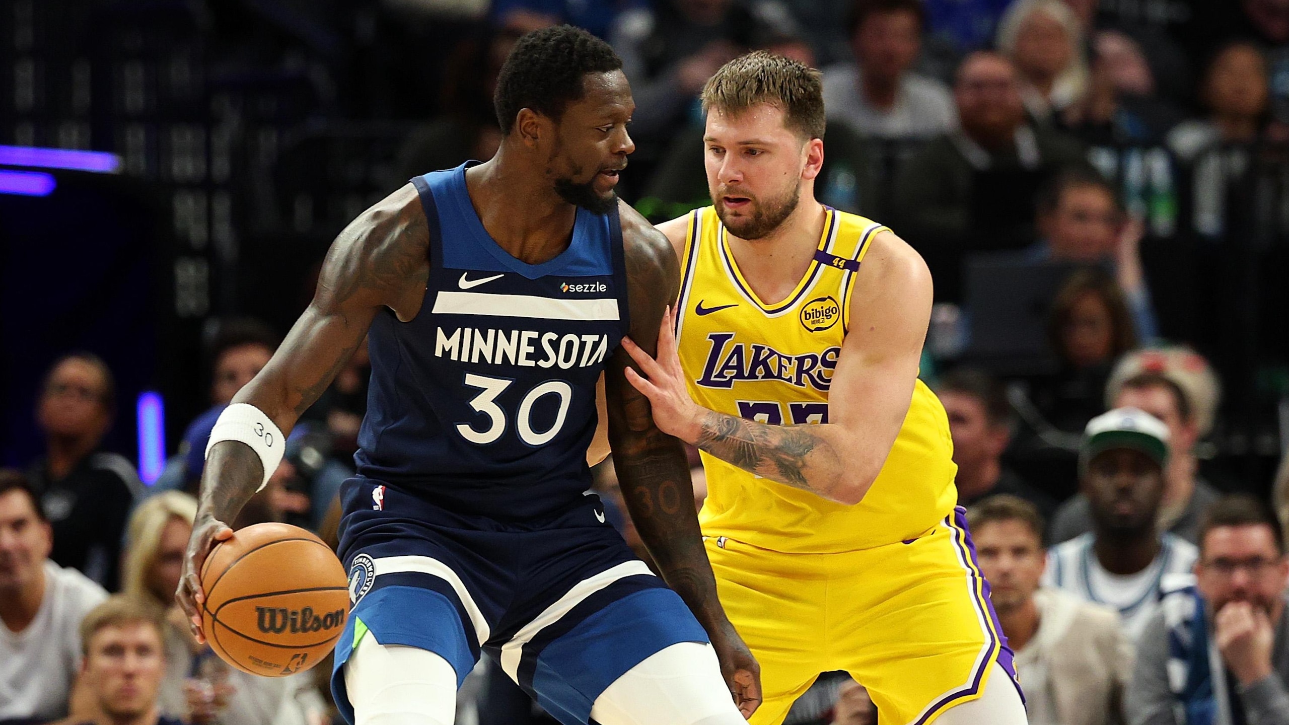 Los Angeles Lakers v Minnesota Timberwolves - Game Three Los Angeles Lakers v Minnesota Timberwolves - Game Three