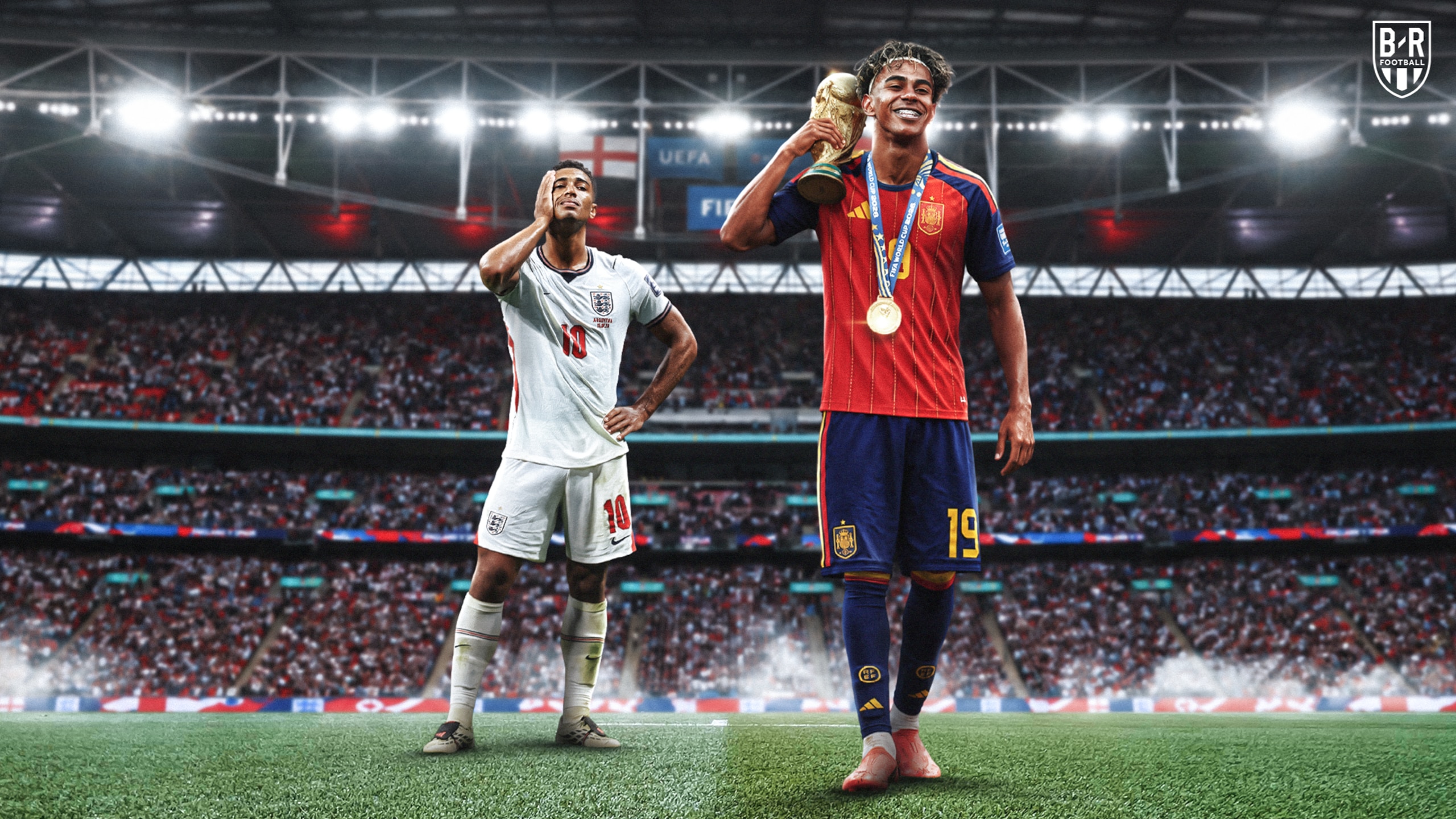 Spain Teaches England Lesson