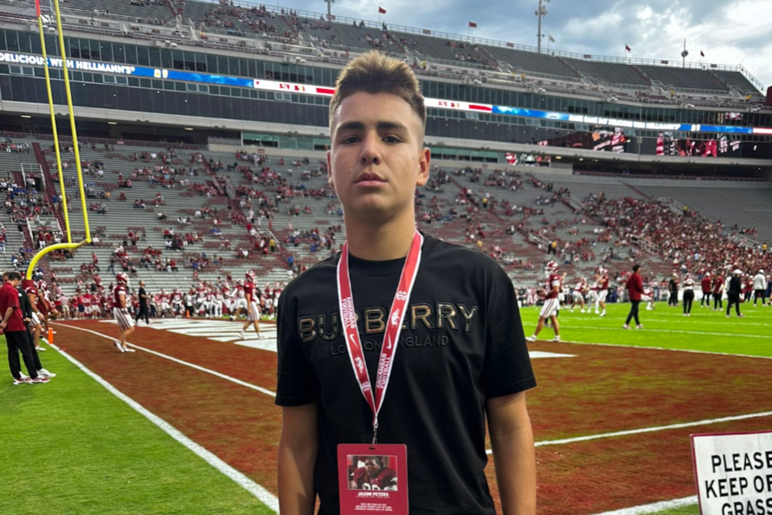 COLLEGE FOOTBALL: APR 25 Arkansas Spring Game