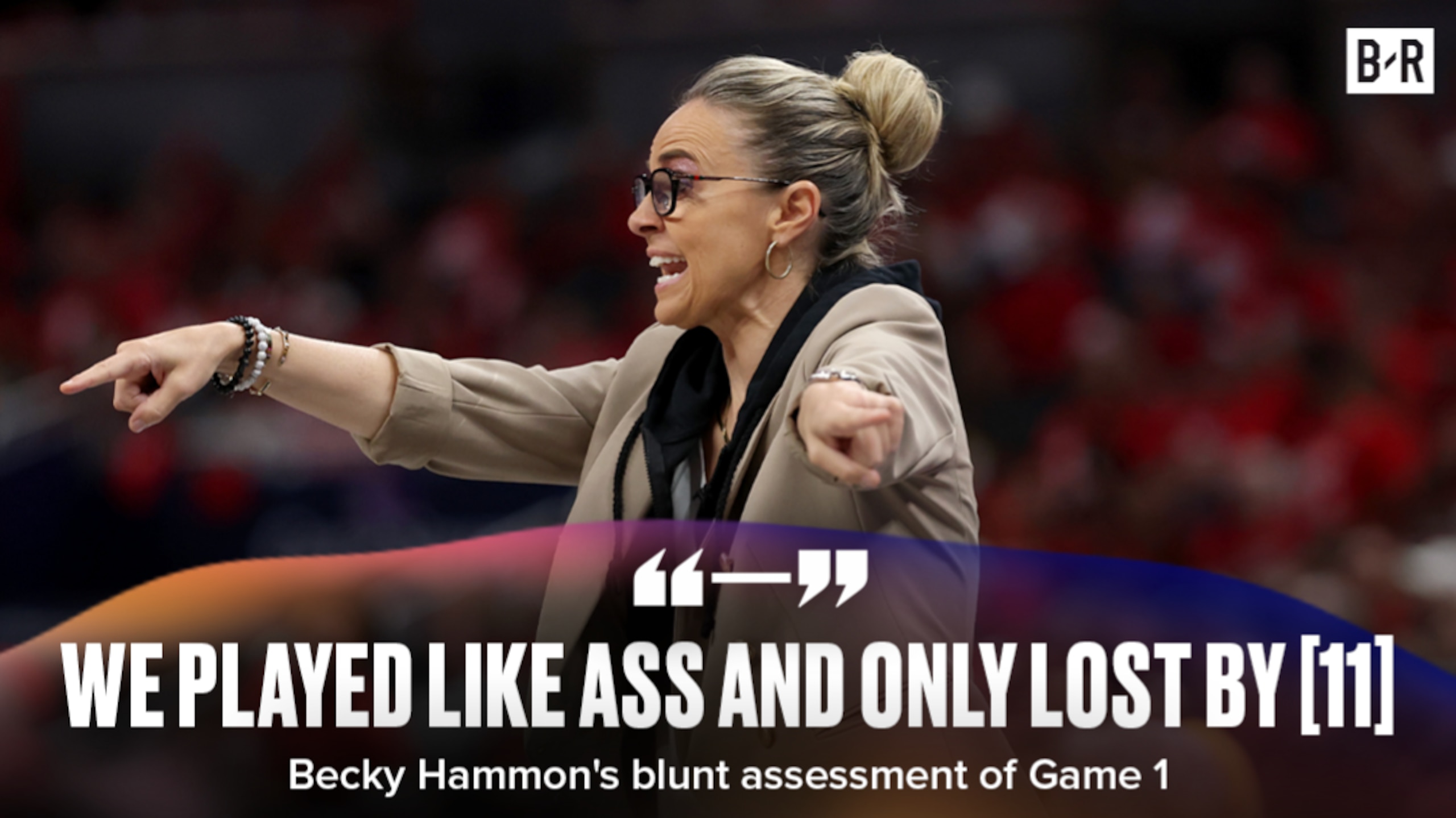 Blunt Becky Hammon Quote 😅