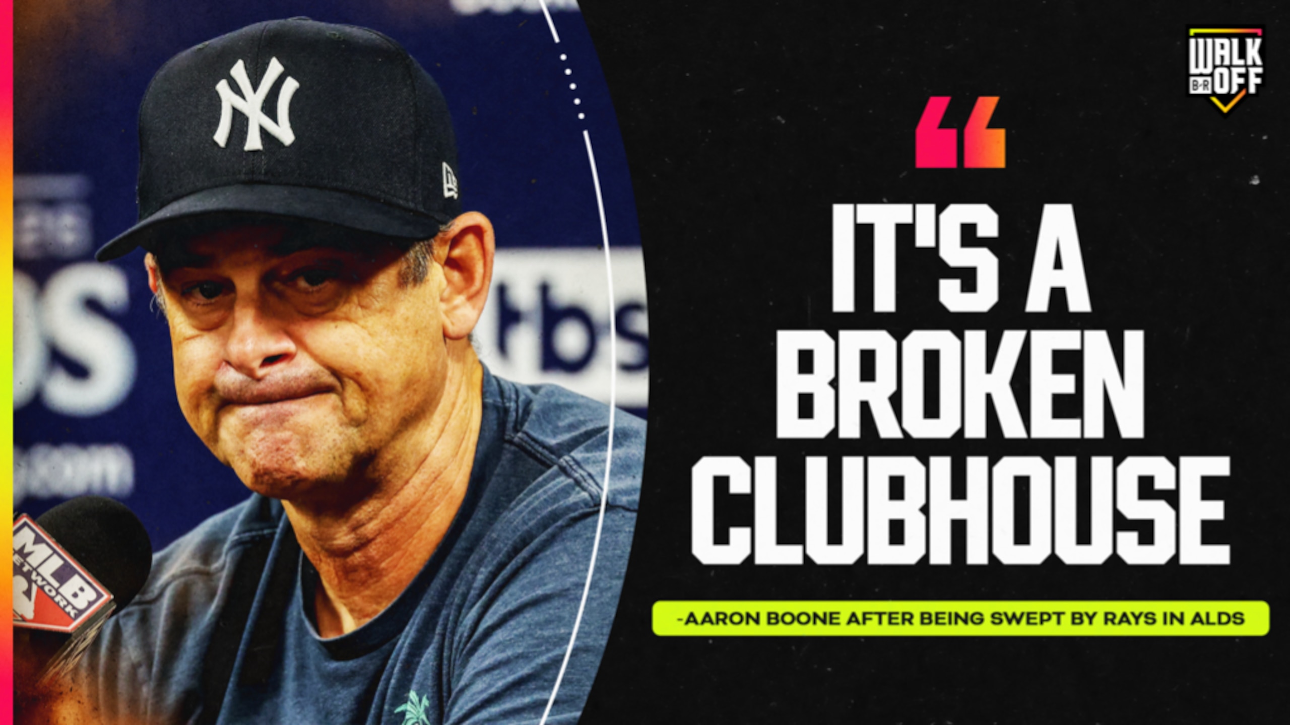 Boone: Clubhouse 'Broken'