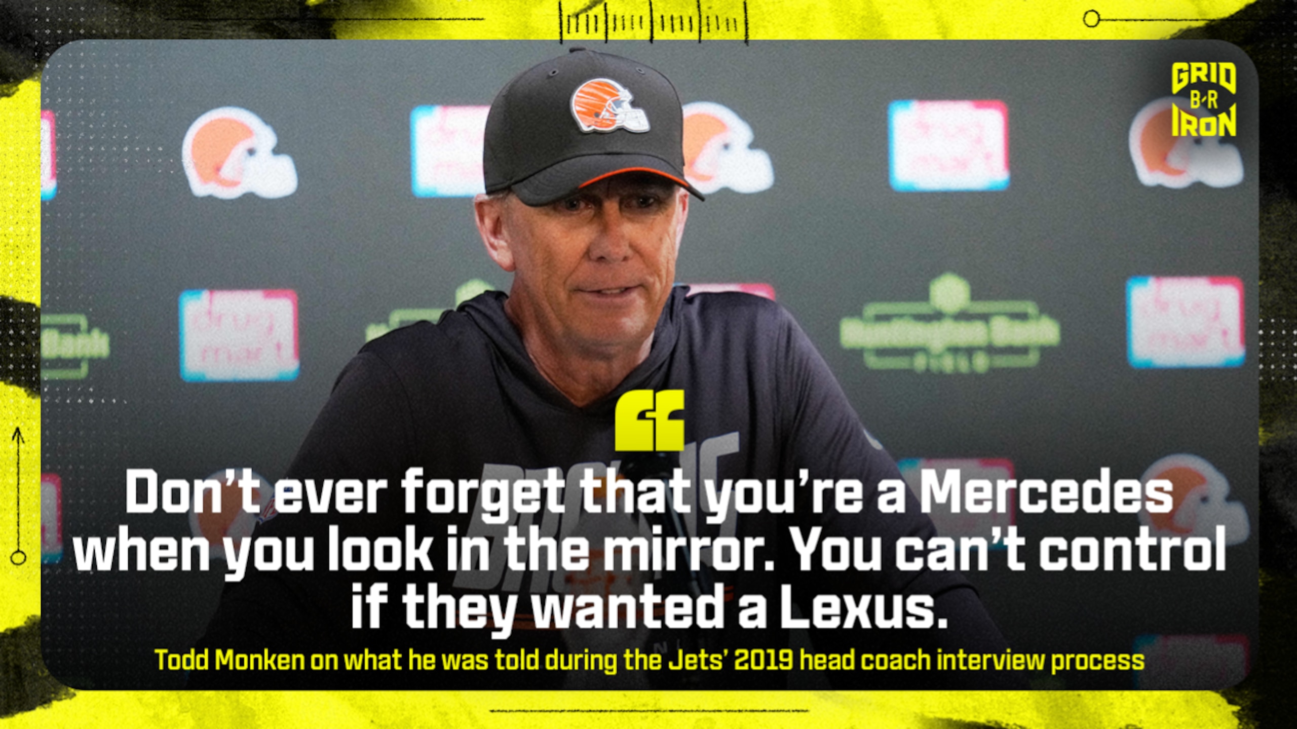Monken on 2019 Jets Job 😅